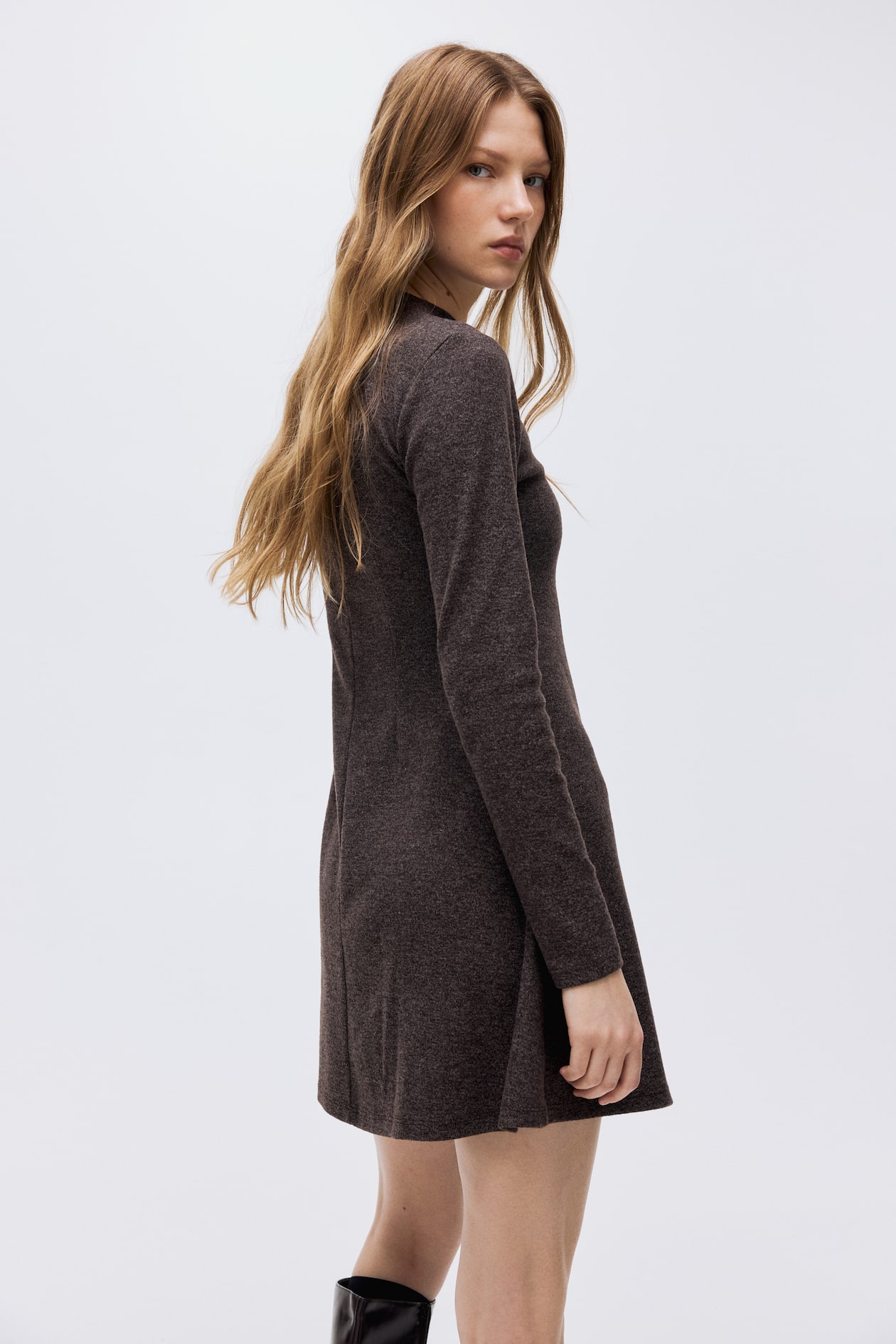 Knit Mini Dress - image 2
