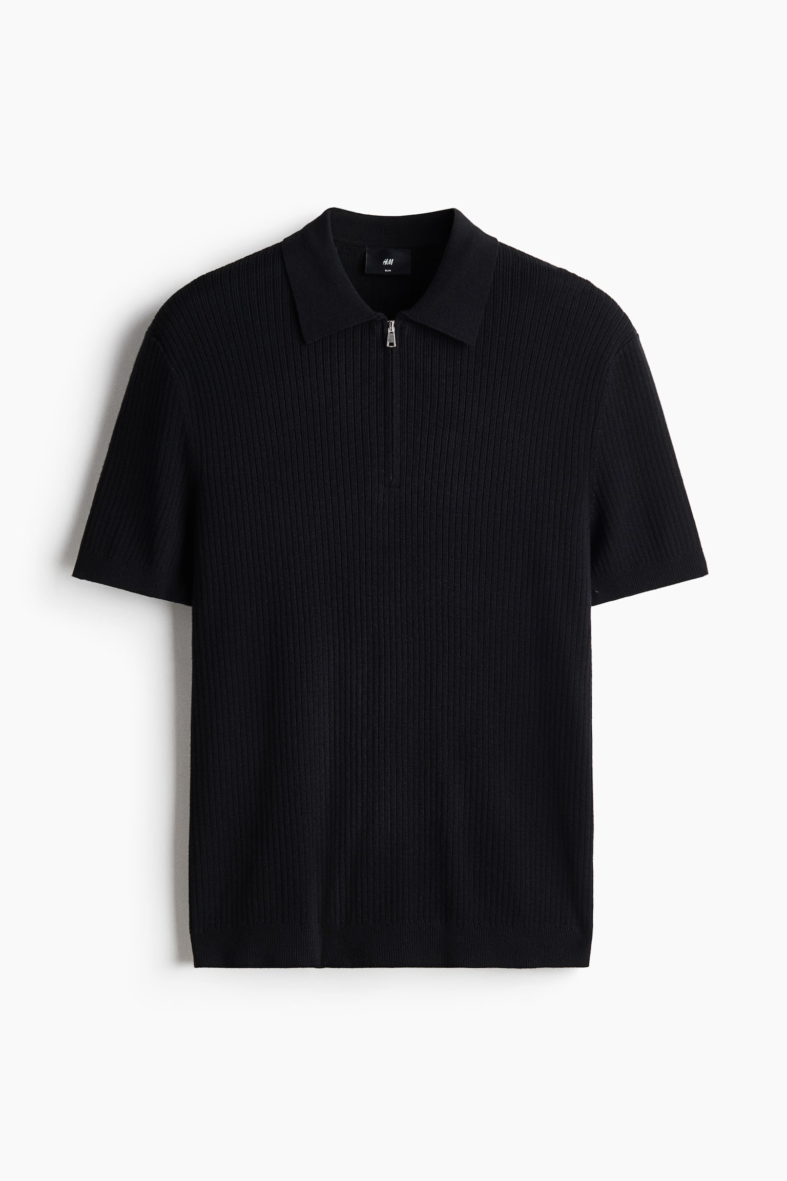 Slim Fit Polo shirt - Black/Cream/Dark plum purple/Dark mole - 1