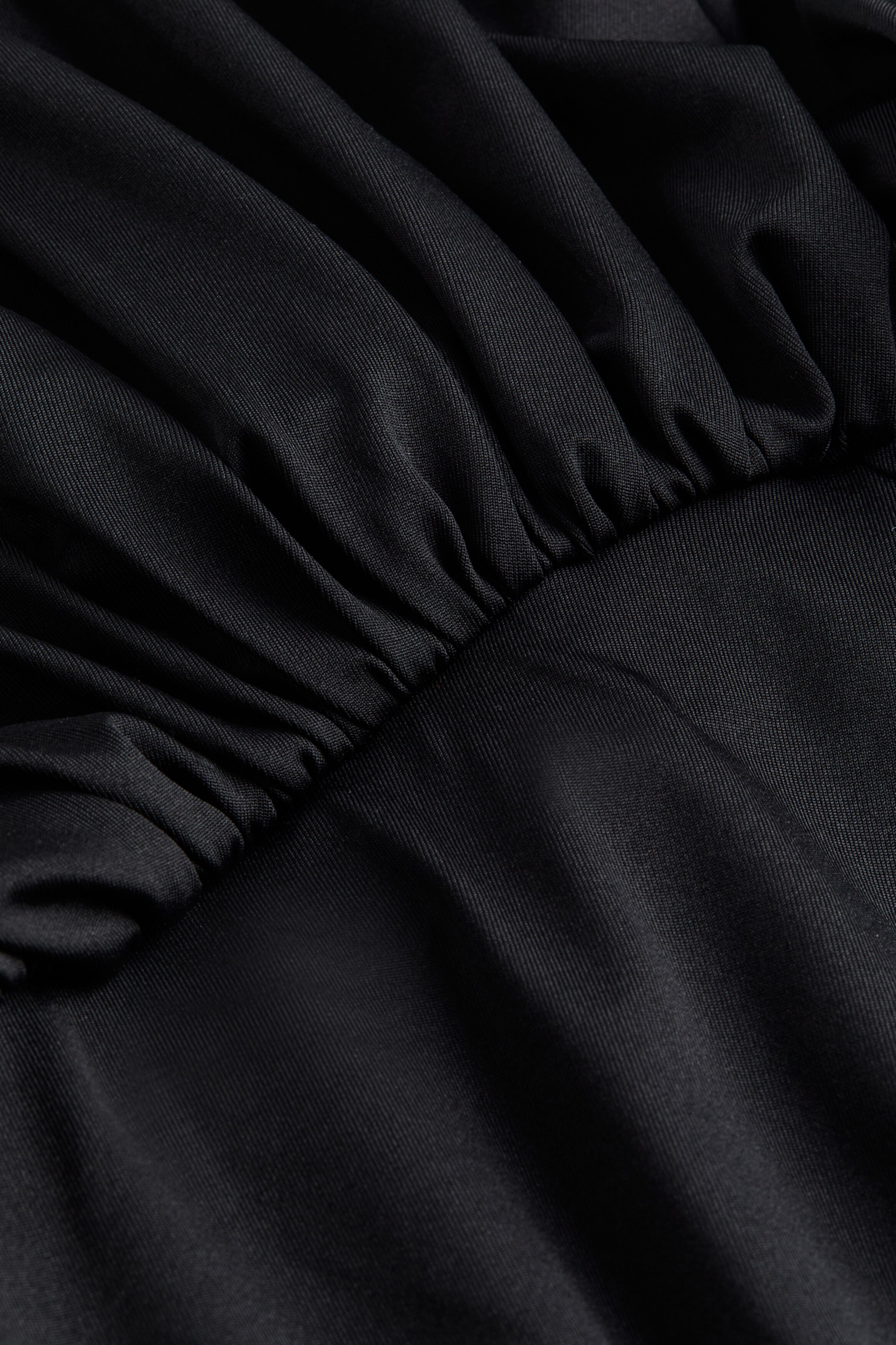 Draped jersey dress