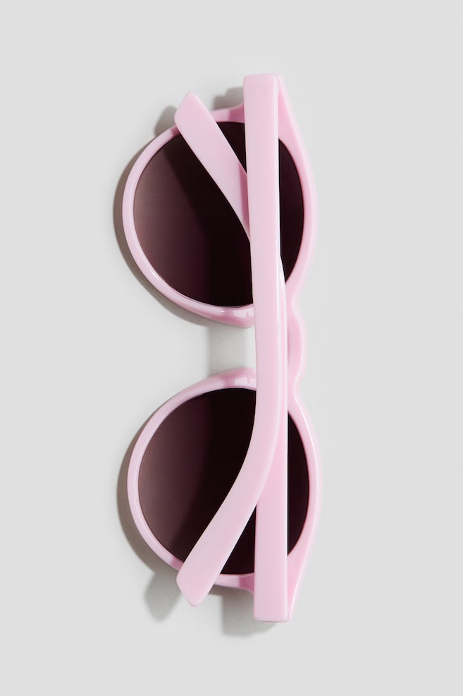 Lunettes de soleil - Rose clair/Blanc - 2