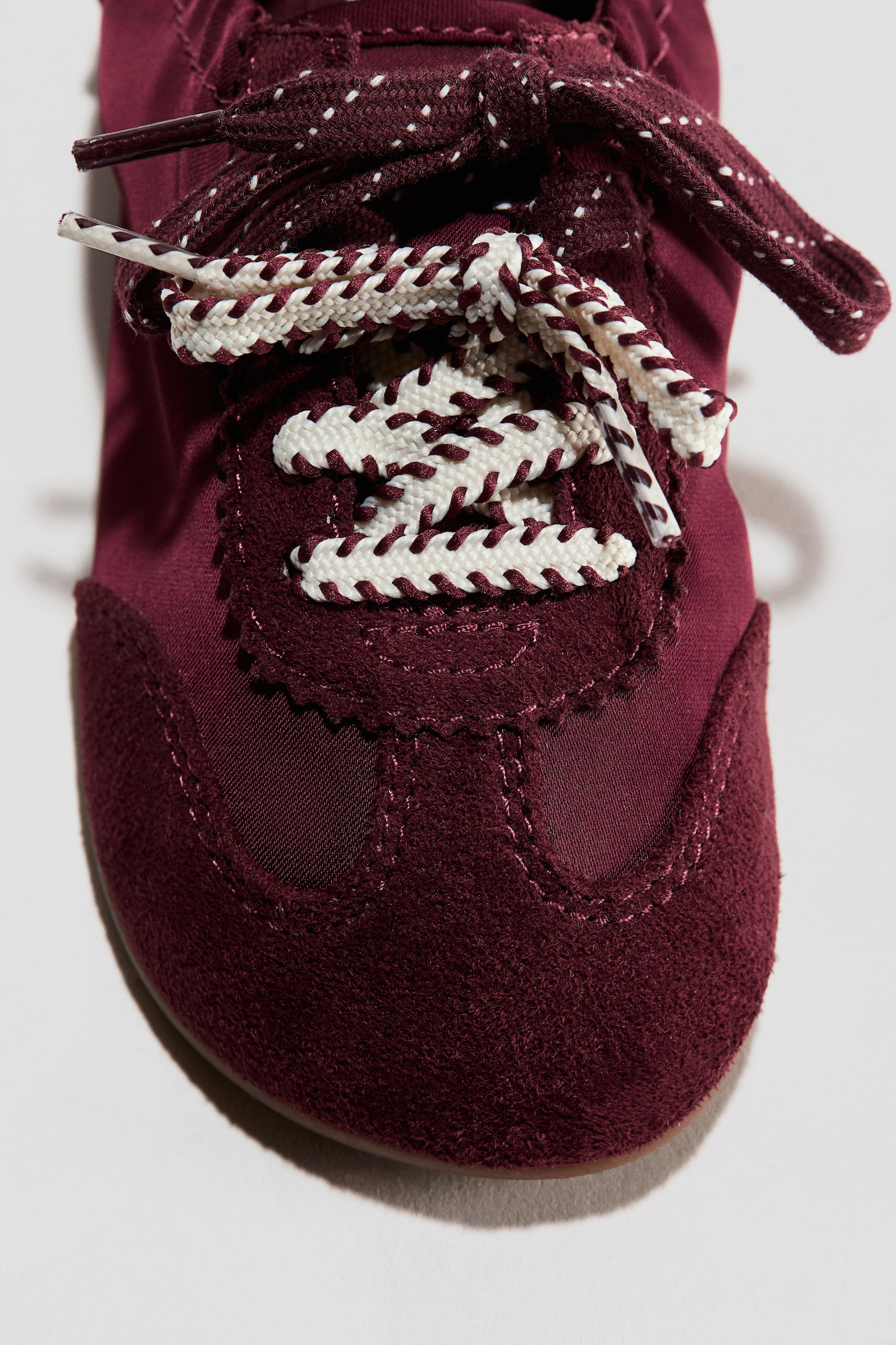 Детские кроссовки H&M Barefoot, цвет: Тёмный сливовый красный — фото 3