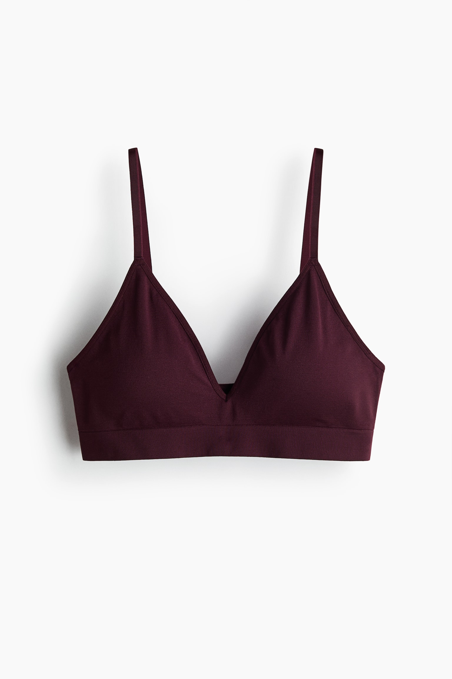 חזייה רכה מרופדת Seamless - בורדו/בז' בהיר/לבן/Black/ורוד בהיר/חום כהה/תכלת/תכלת מאובק/כחול נייבי/כחול כהה - 1