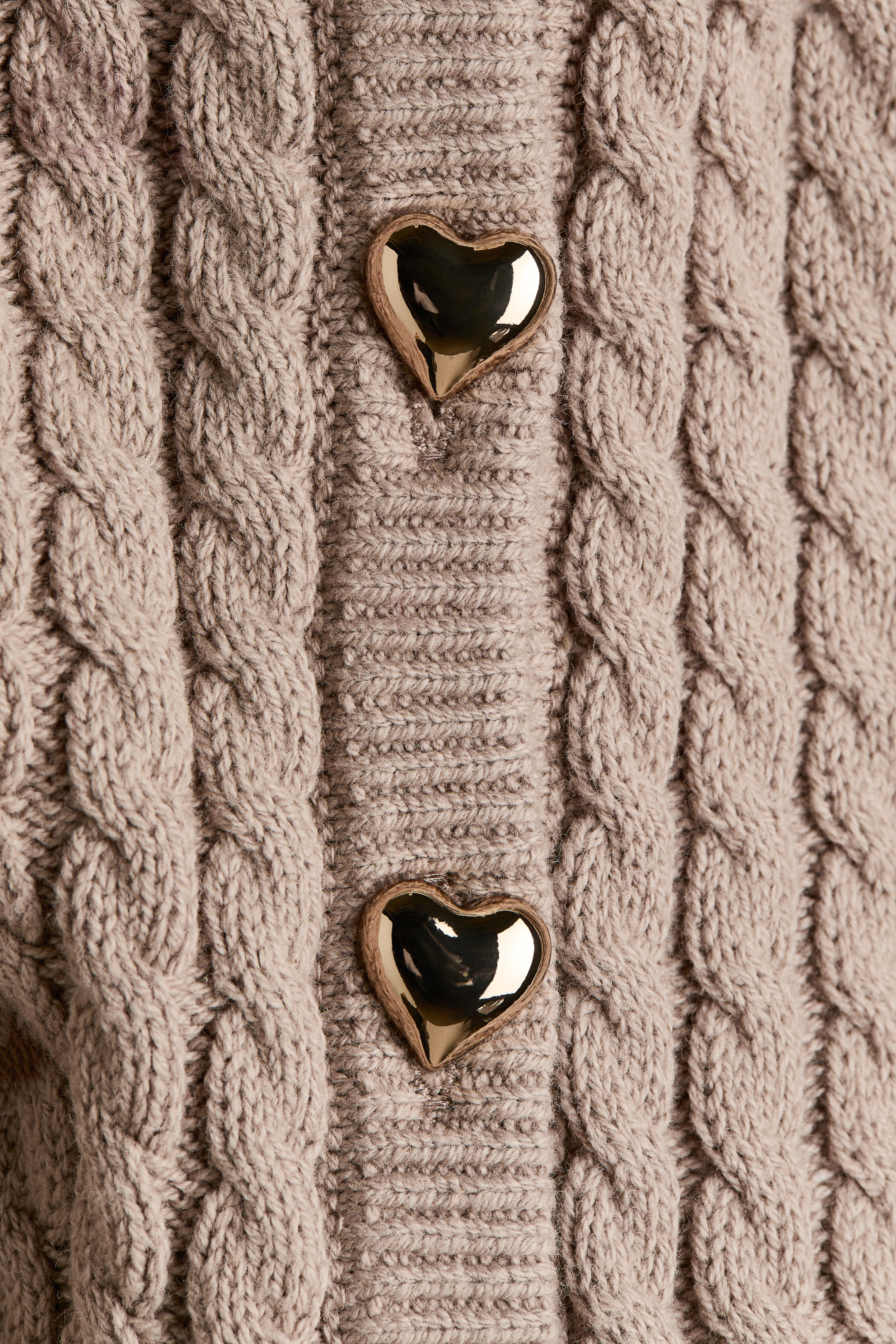 Cable-Knit Cardigan