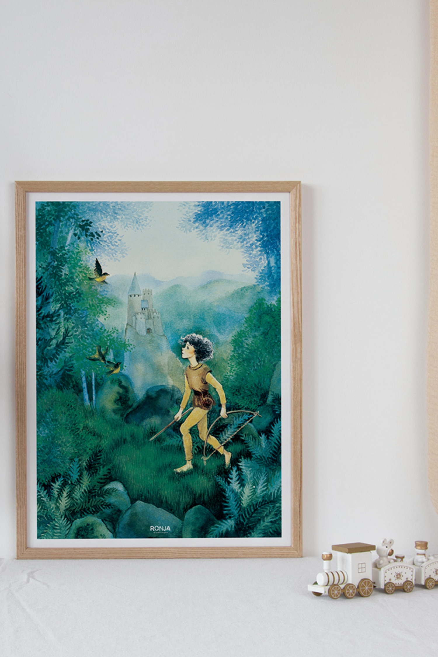 Astrid Lindgren - In The Woods - Grün / Blau