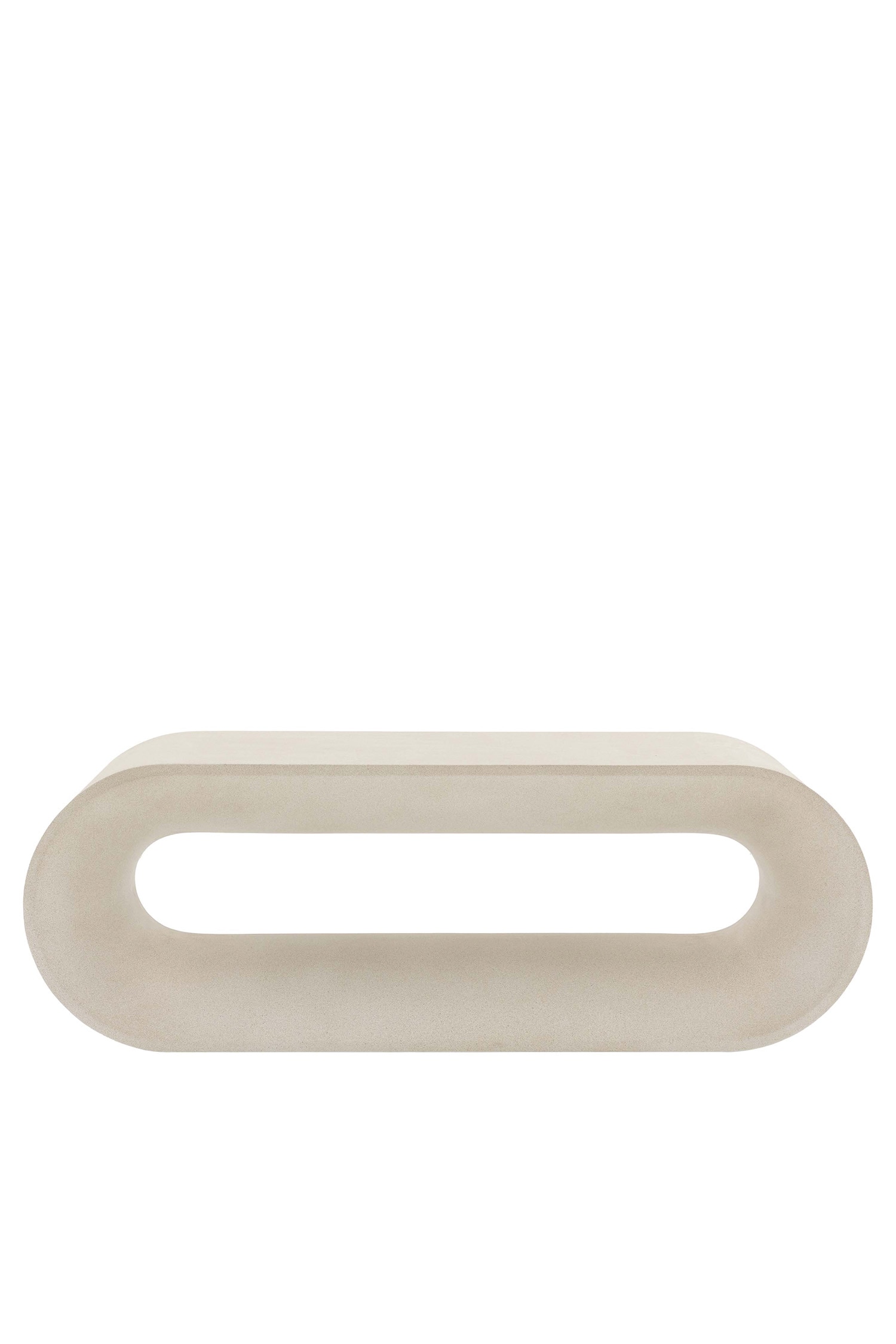 Sculpted Concrete Coffee Table - Grey