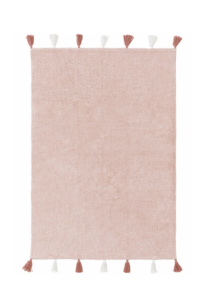 Waschbarer Kinderteppich Malu - Rosa/Grün/Mint - 1