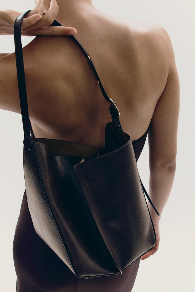 Shoulder bag - Marrón oscuro/Marrón - 1