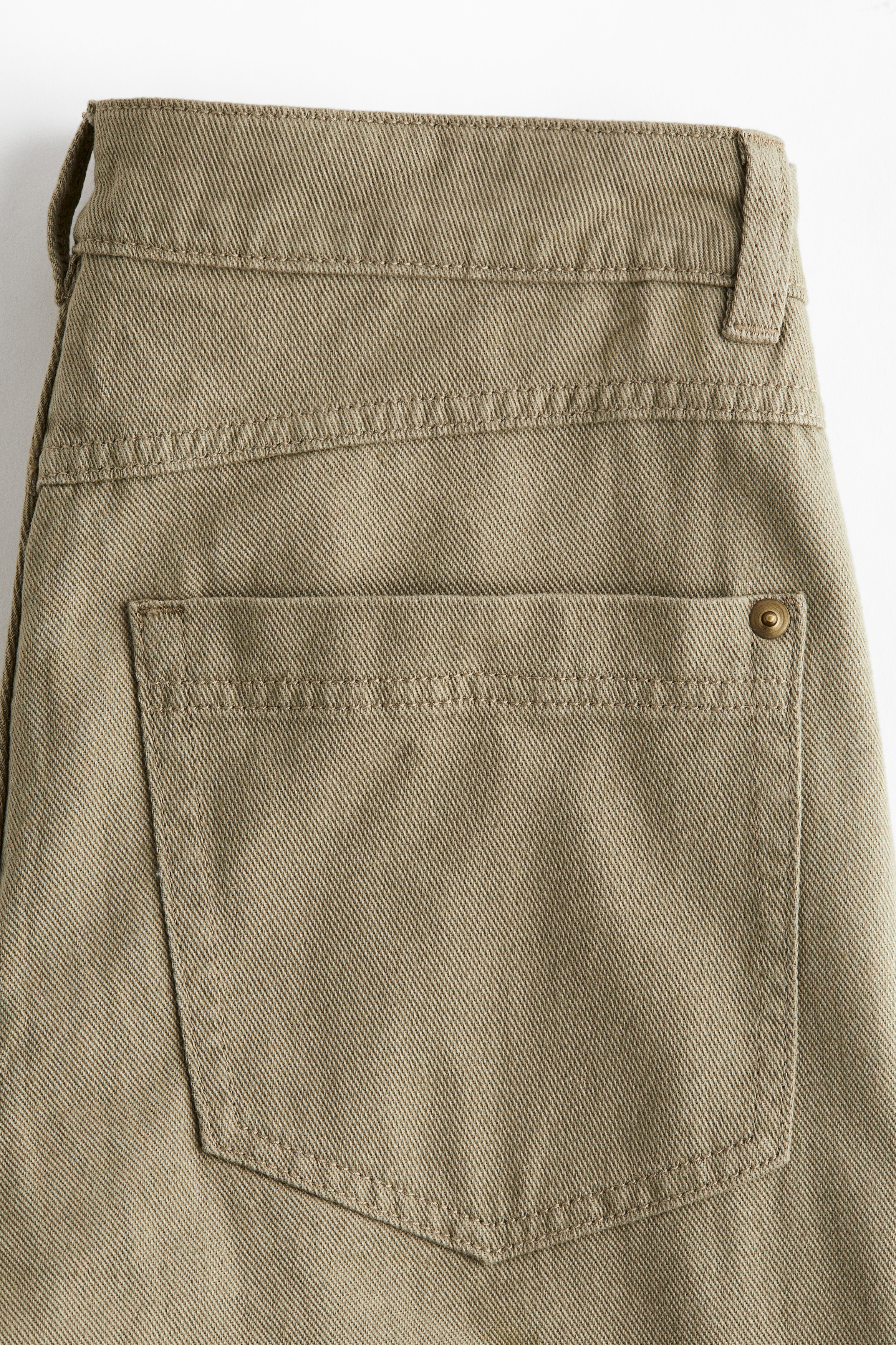 Cotton twill trousers