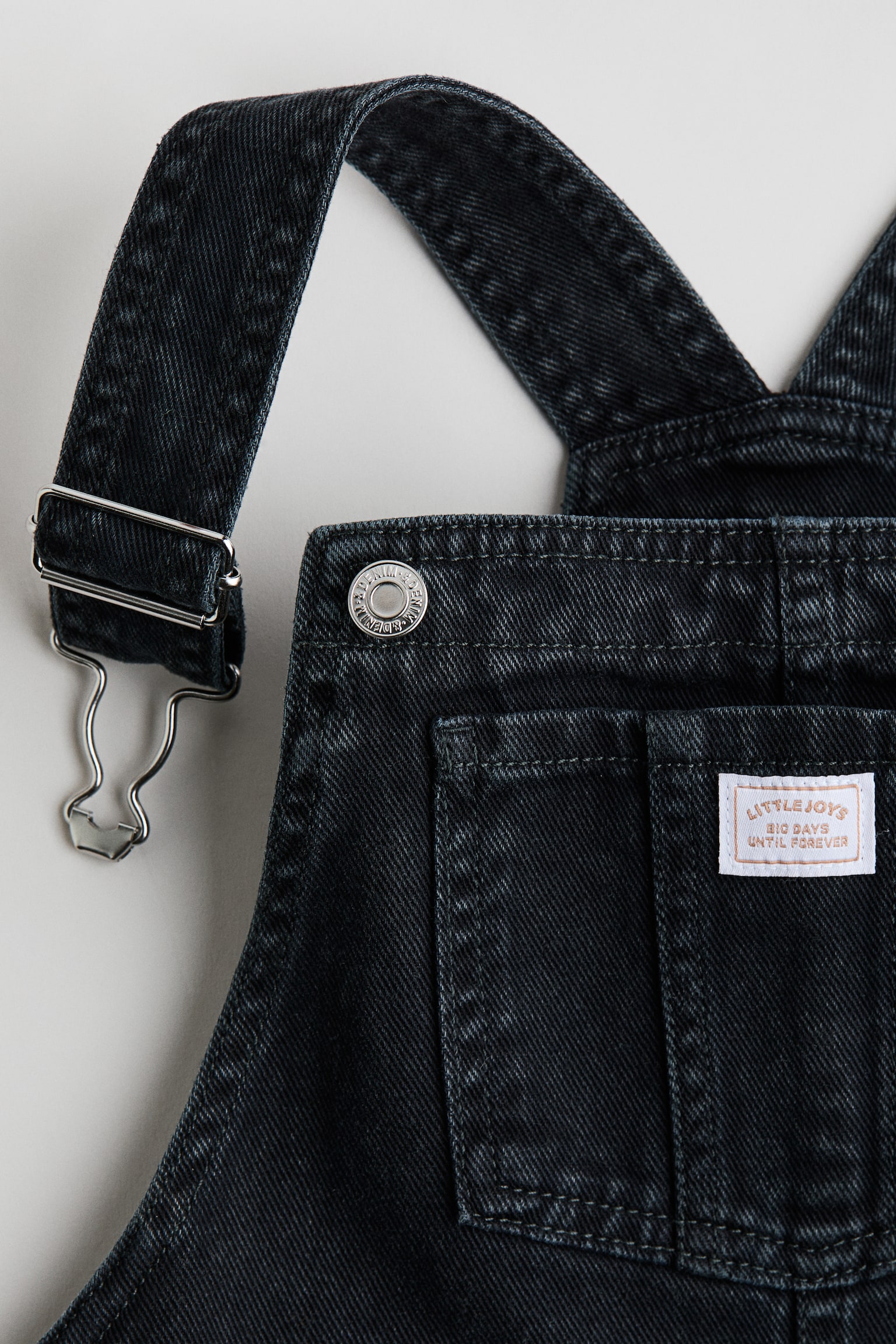 Bộ 2 món gồm áo và váy - Màu be nhạt/Đen denim - 2