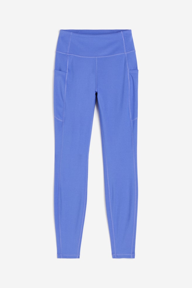 DryMove™ Pocket-detail sports tights - Lavender blue/Black/Bubblegum pink/Dark green/dc/dc - 2