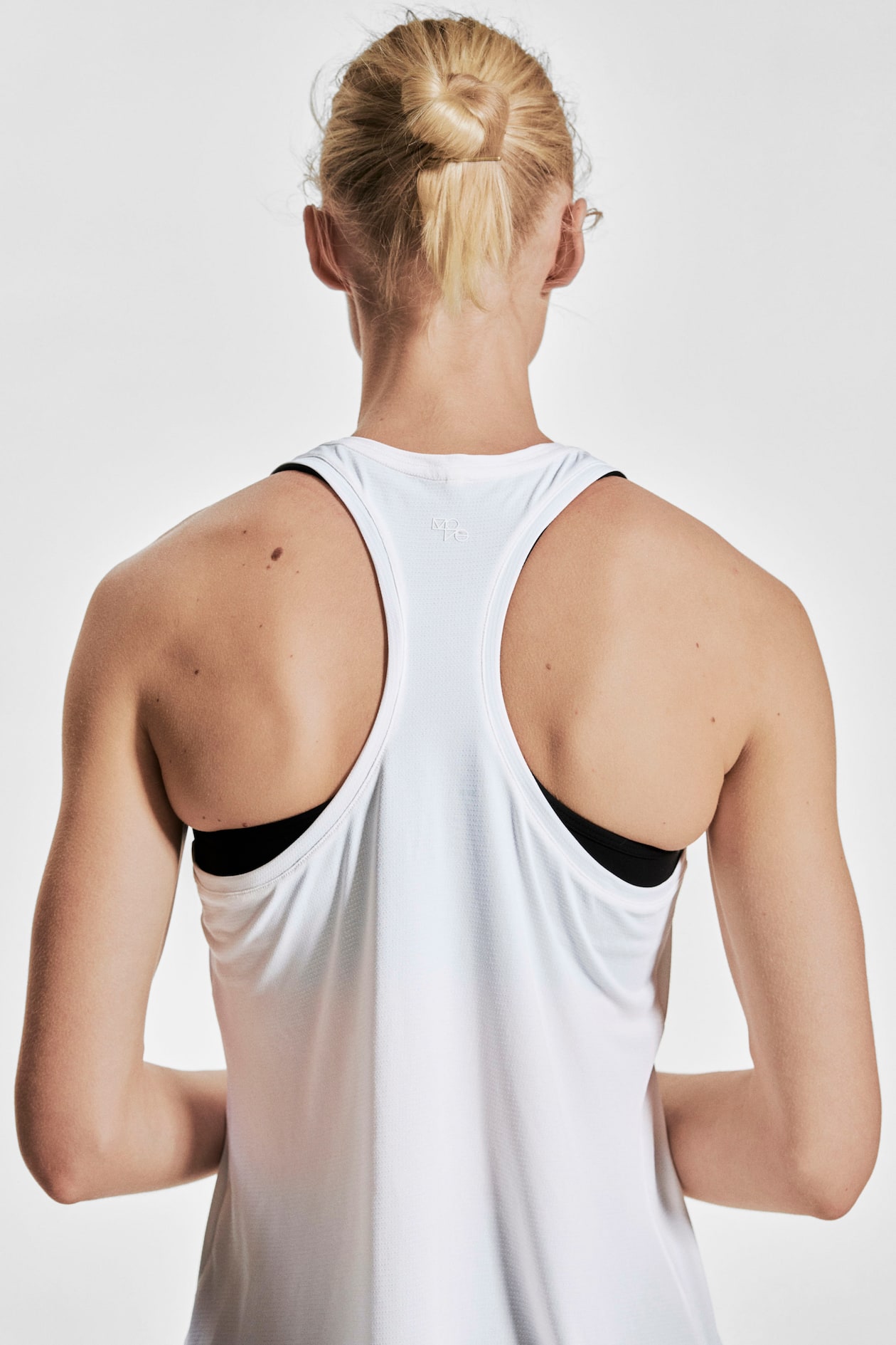 Sports vest top with DryMove™ White Ladies H&M IN - Main Image