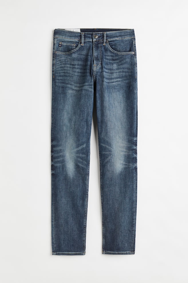 Freefit® Slim Jeans - Tumma deniminsininen/Musta - 1
