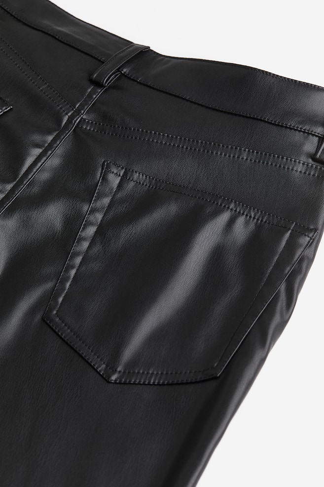 Pantalon enduit 90s Straight - Noir/Argenté/Noir - 3