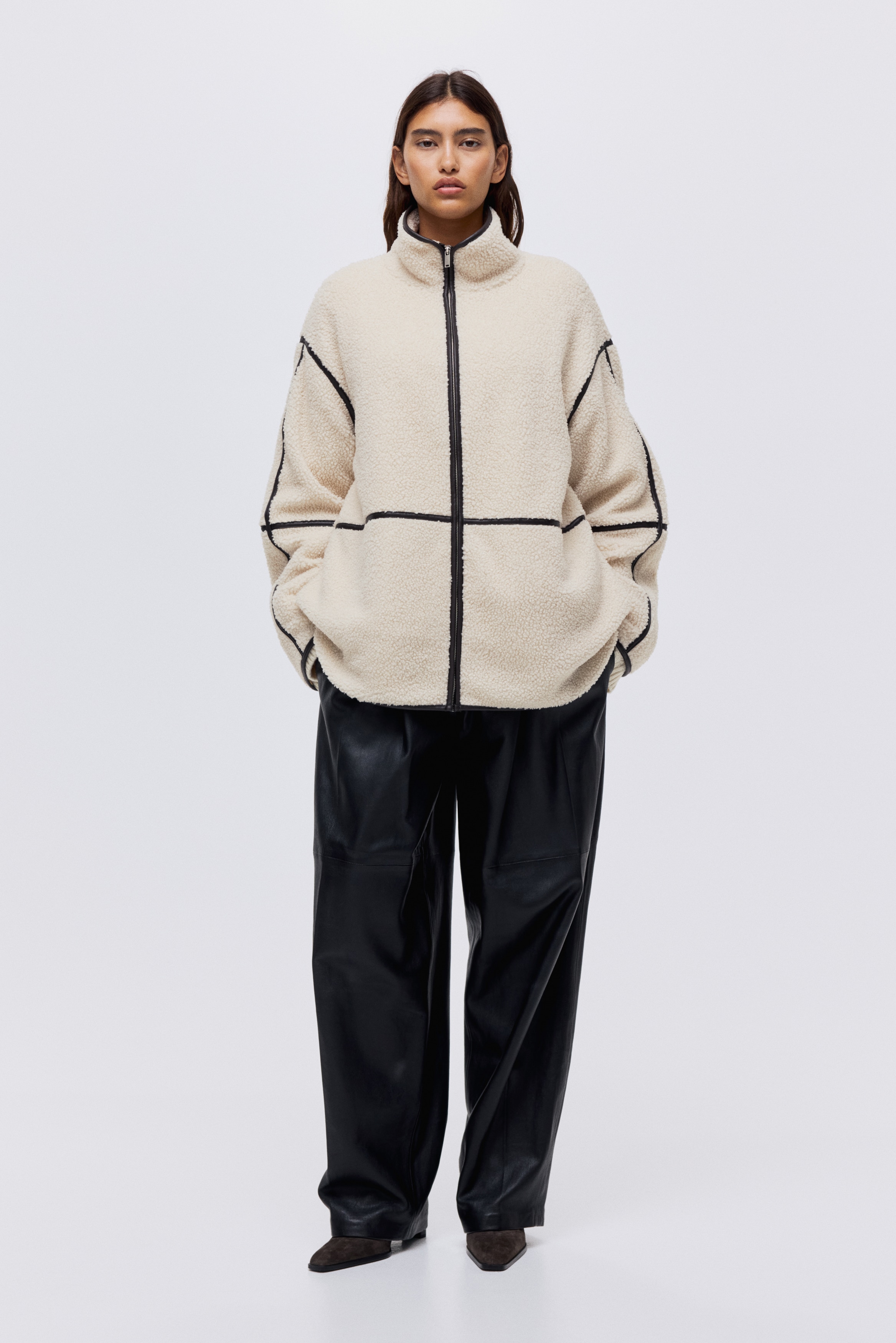 テディジャケット - クリーム - レディース | H&M JP