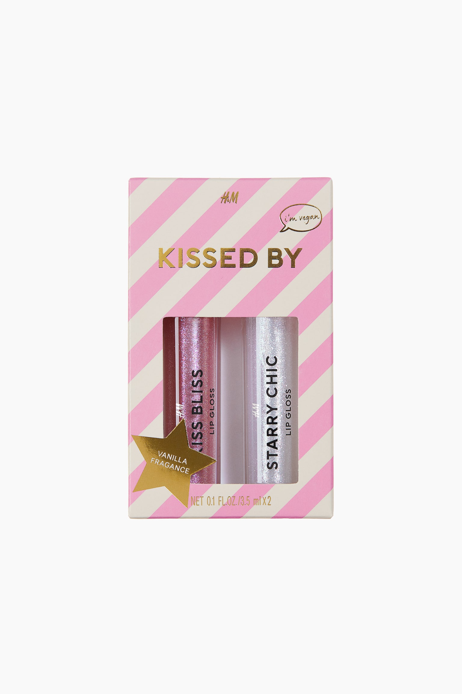 Lip gloss duo - White/Pink/Transparent/Light pink/Light purple/Pink/Orange/Transparent/Light purple - 1