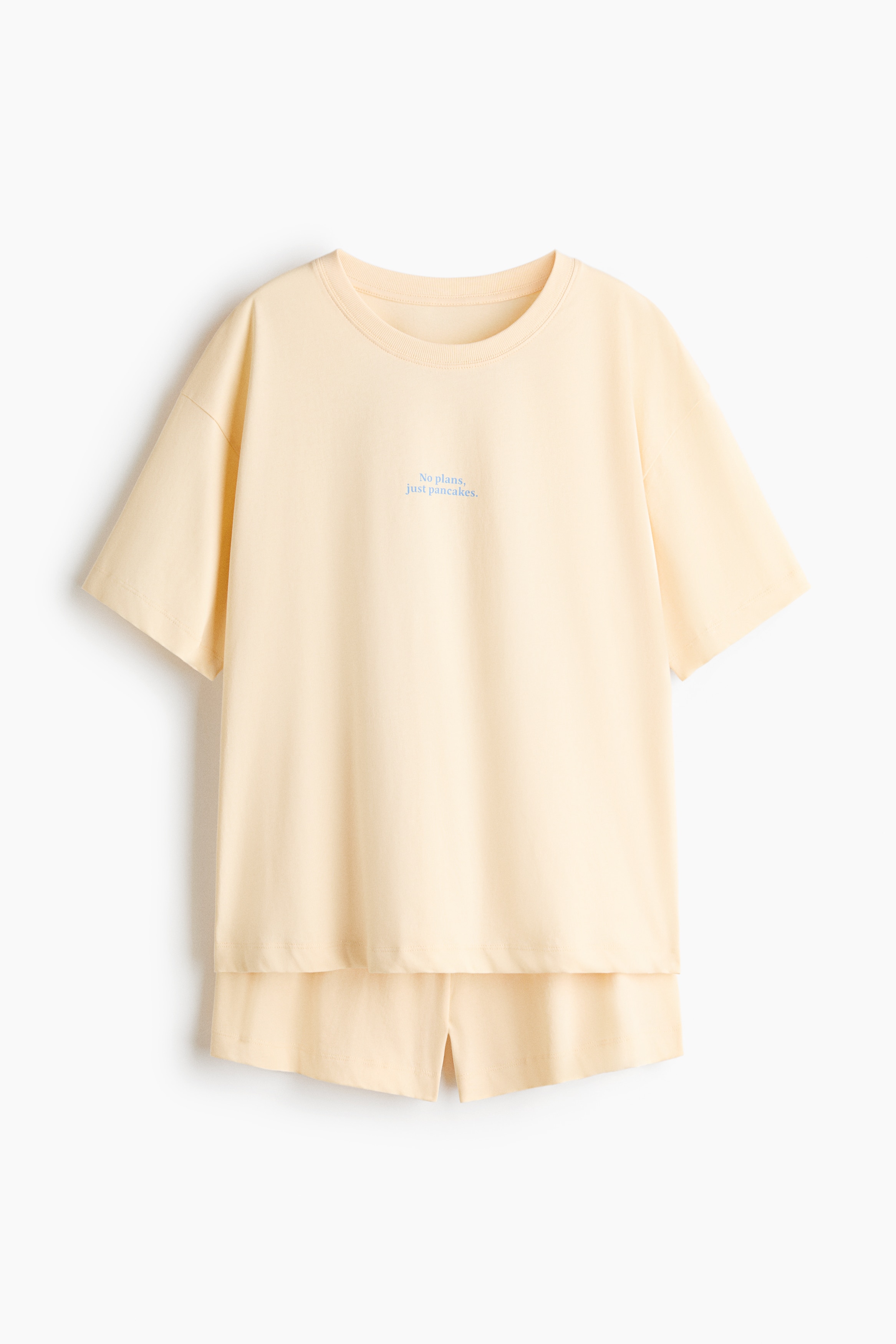Bedruckter Pyjama - Light yellow/Pancakes/Hellrosa/Geblümt/Dunkelbraun/Soul Crumb/Weiß/Matcha/Cremefarben/Matcha/Cremefarben/La Fragola/Light pink/See You/Hellrosa/Seoul/Cremefarben/Morning Society/Pfirsichrosa/Geblümt/Weiß/Geblümt/Weiß/Gestreift/Hellrosa/Erdbeeren/Hellbeige