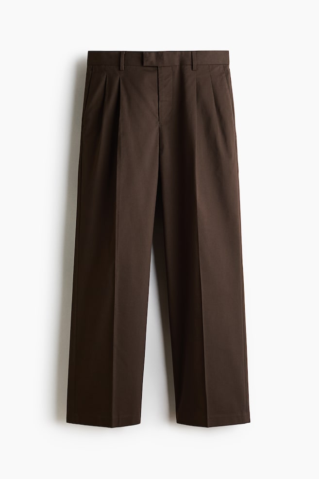 Pantalón sastre Loose Fit - Verde caqui oscuro/Negro/Negro/Marrón/Verde caqui/Verde caqui oscuro - 1