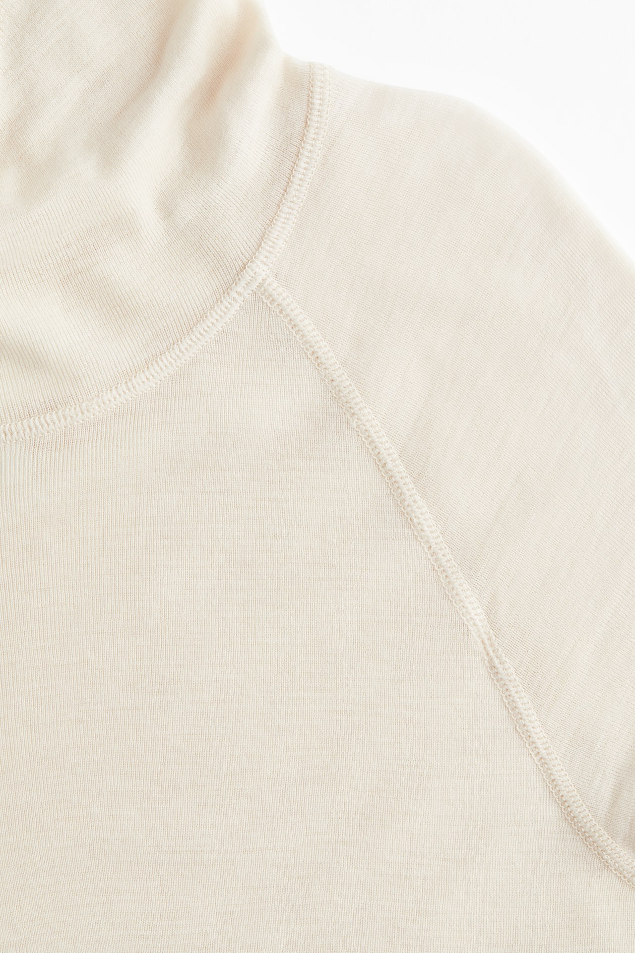 Wool Hooded Sports Top - image 4