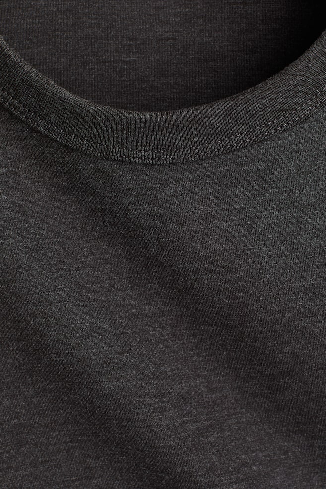Cotton T-shirt - Dark grey marl/White/White/Black striped/Black/White striped/Red/Burgundy/Old rose/Blue/Black/Light beige/Black striped/Yellow/Striped/Red/Striped - 4