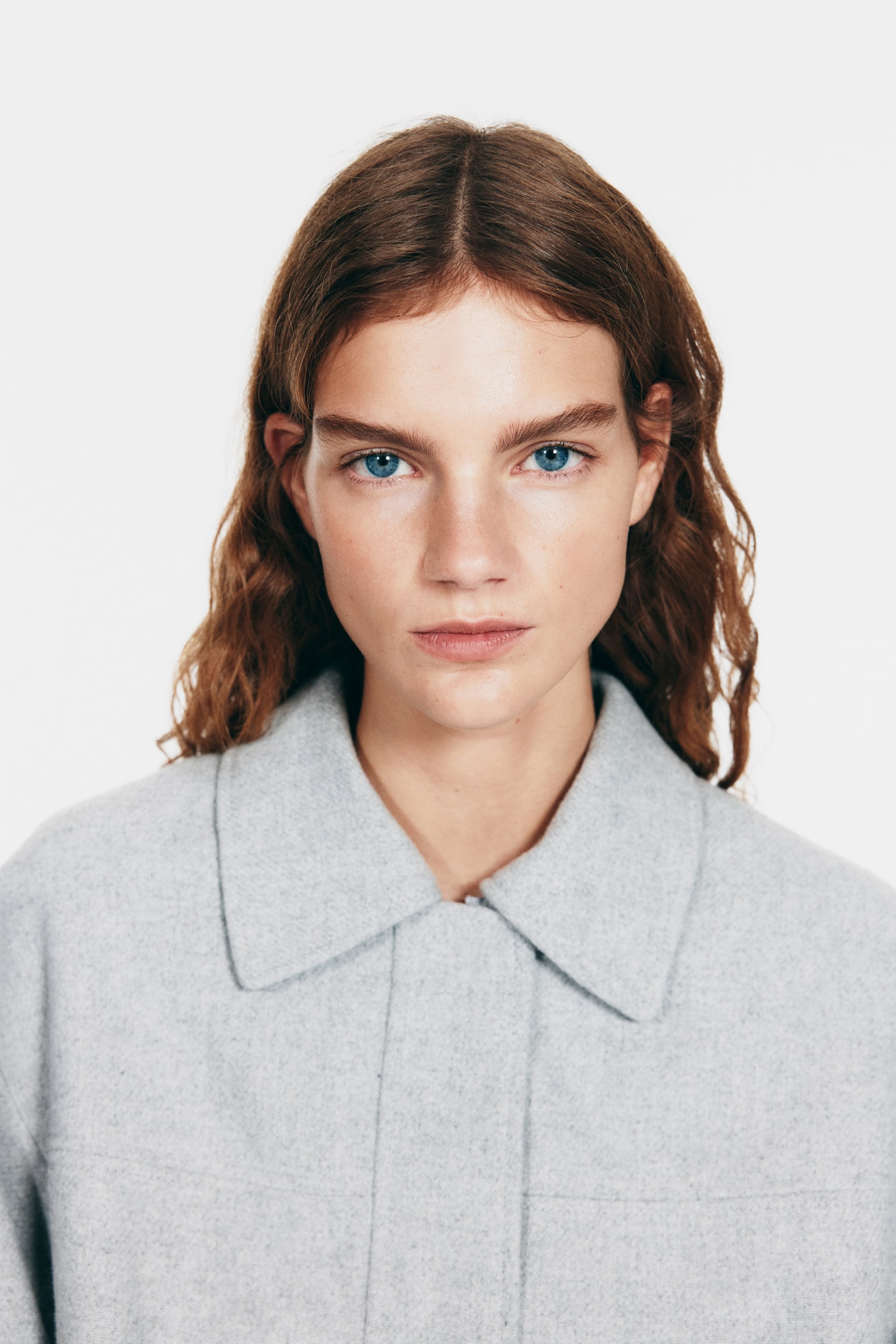 Bomber s límcem - Šedá/Světle béžová/kostka - 1