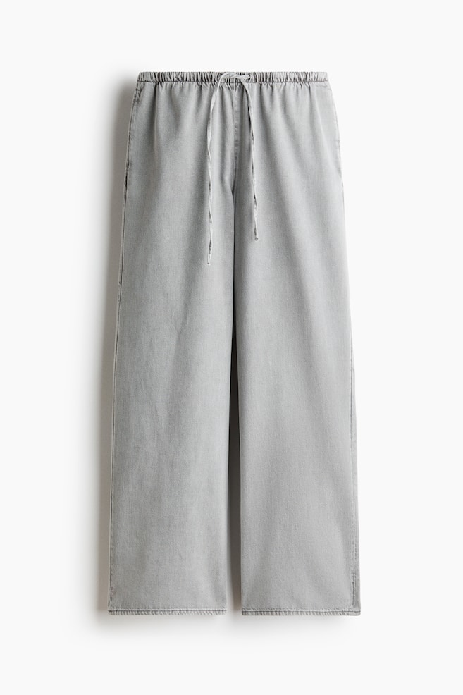 Denimhose mit Kordelzug - Grau/Denimblau/Helles Denimblau/Weiß/Dunkles Denimblau - 1