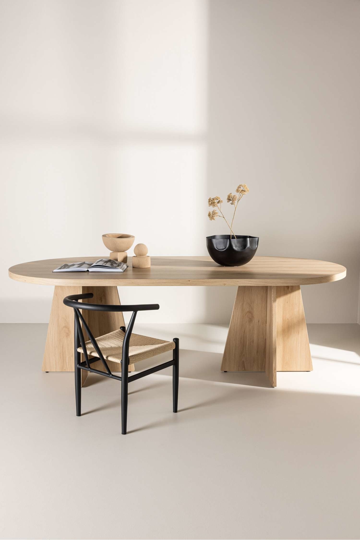 Bootcut Dining Table - Mdf, White