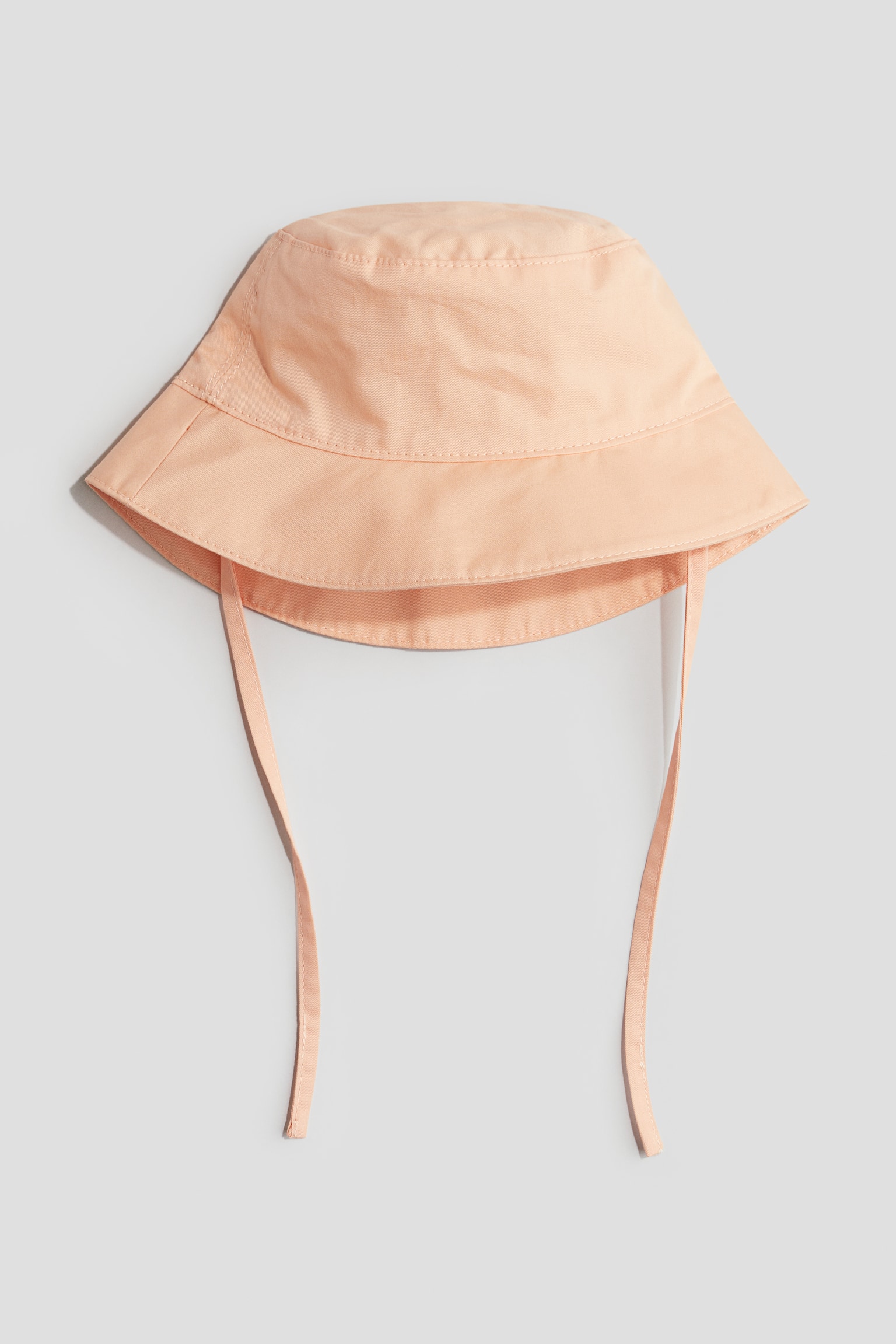 Cotton bucket hat - Peach - 1