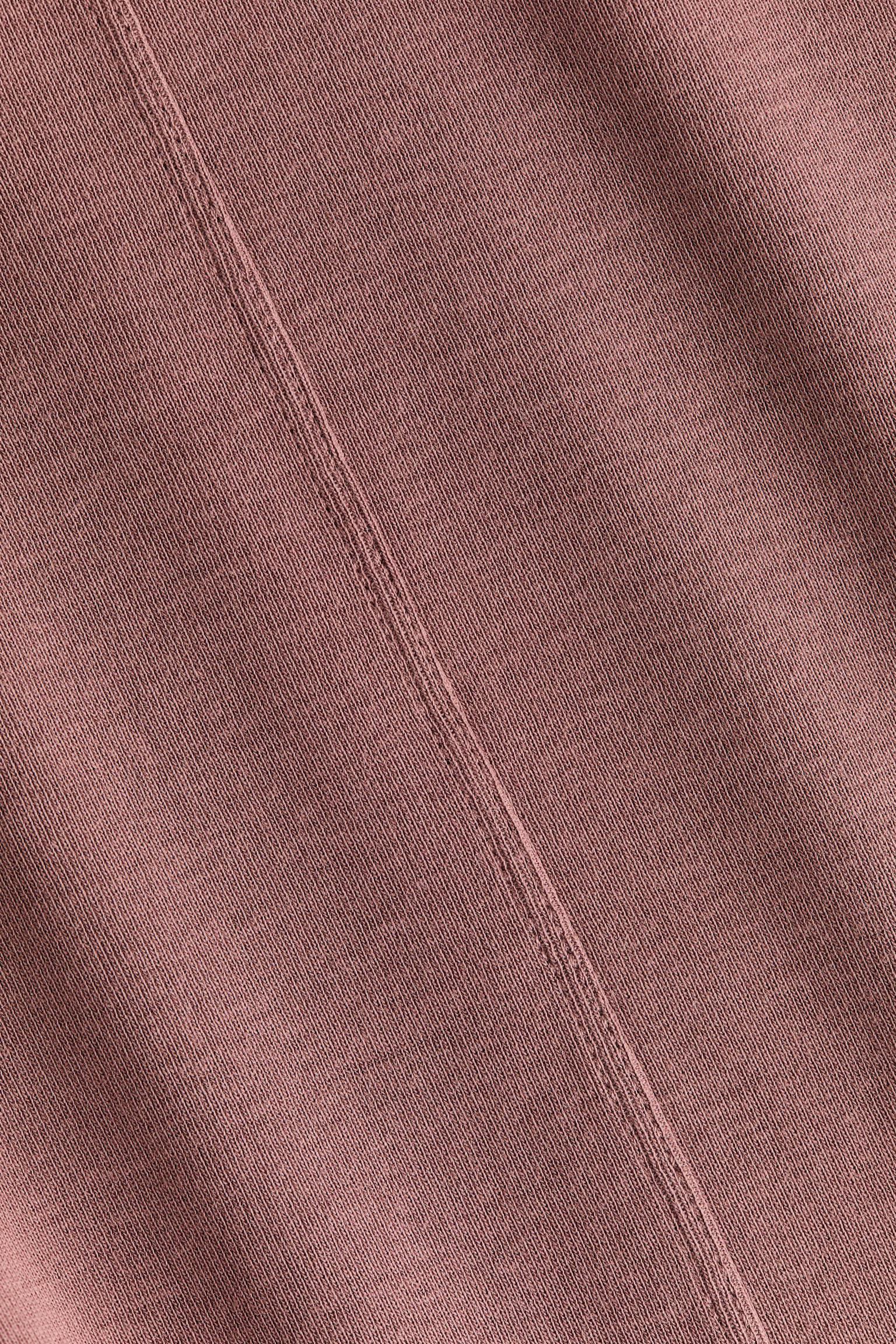 Tricou din bumbac - Roz-prăfuit închis/Alb/Negru/Galben-pal/Maro-închis/Roz/Gri-deschis prăfuit - 4