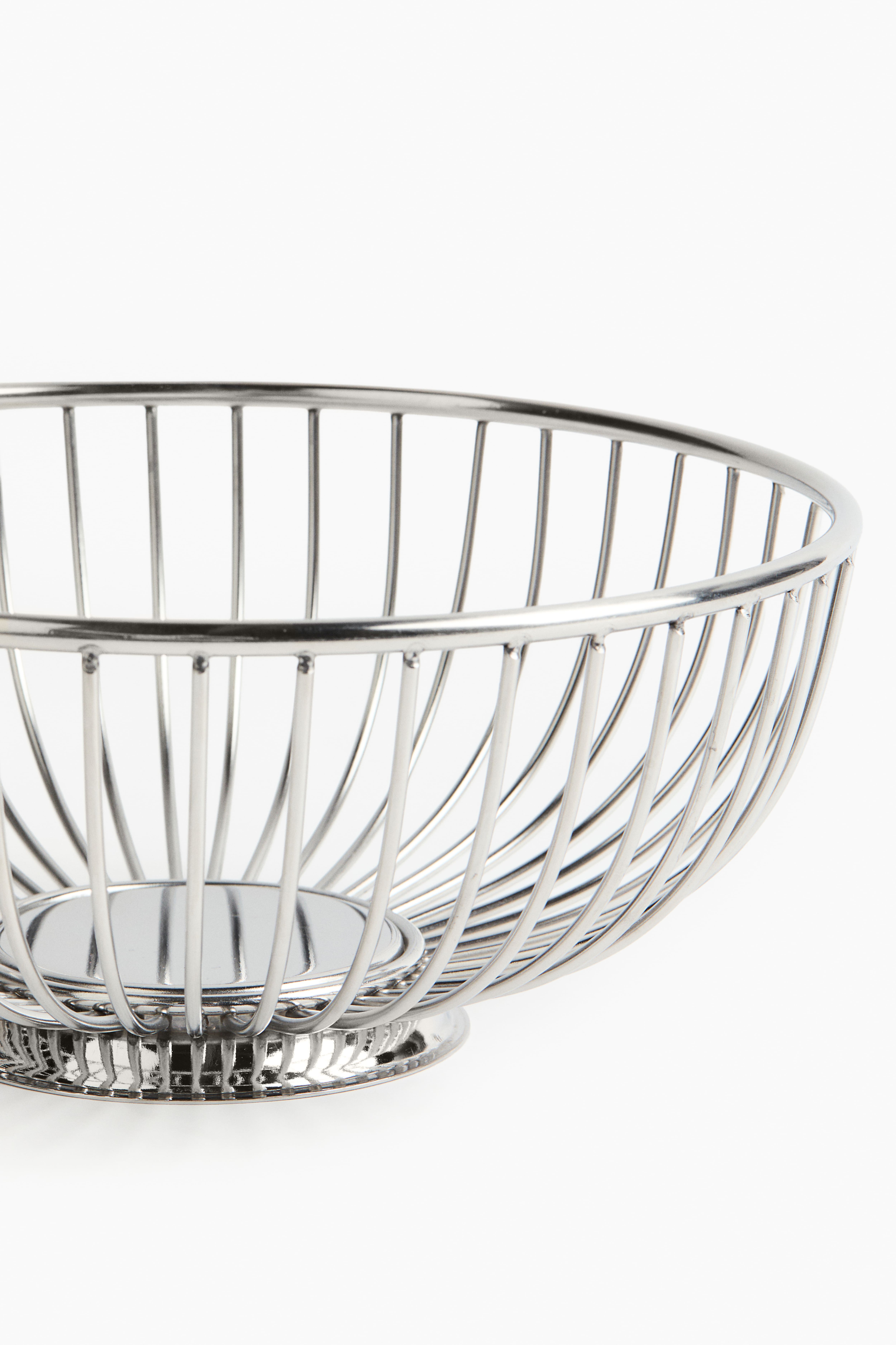 Large Stainless Steel Bread Basket