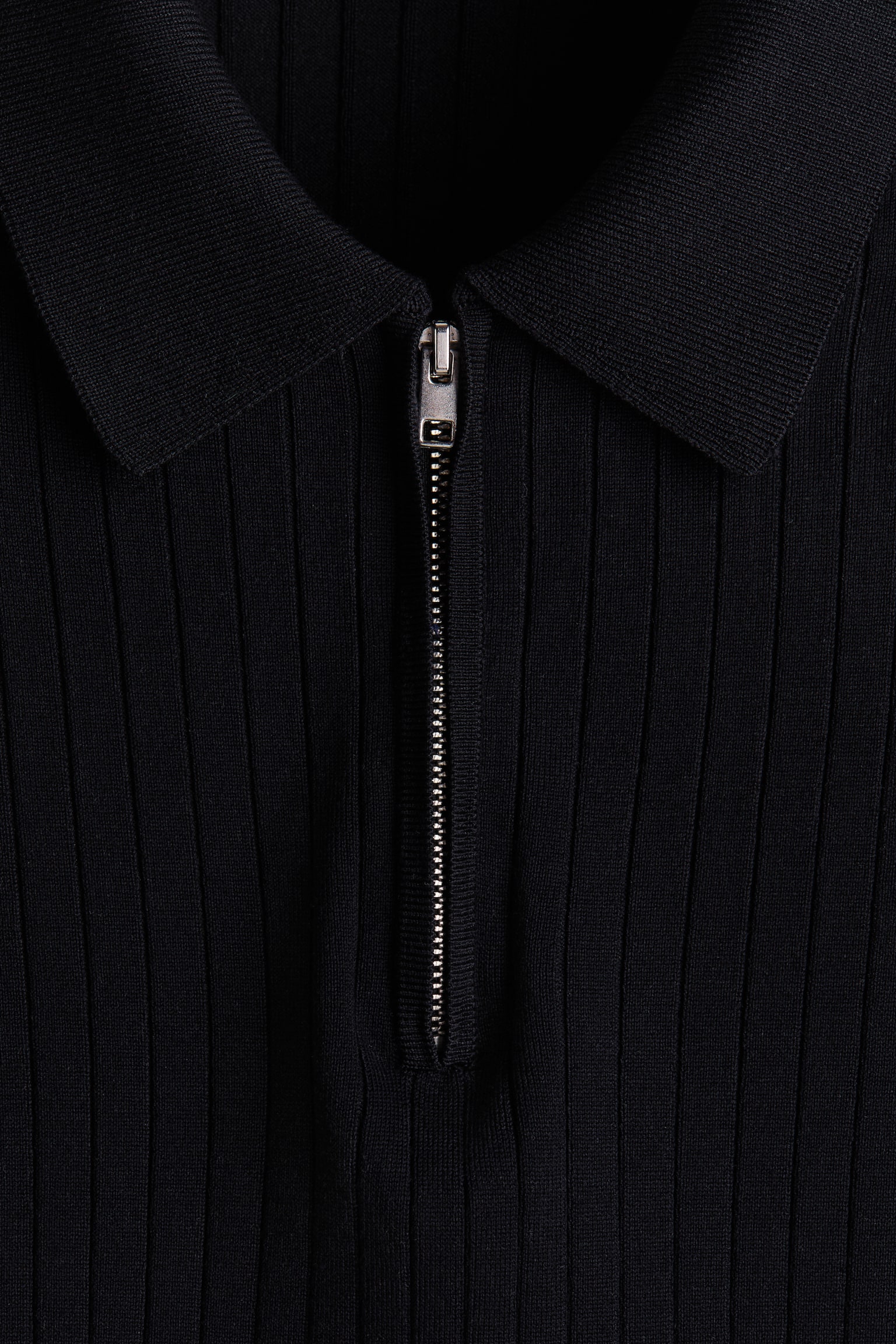 Slim Fit Polo shirt-Black - 5