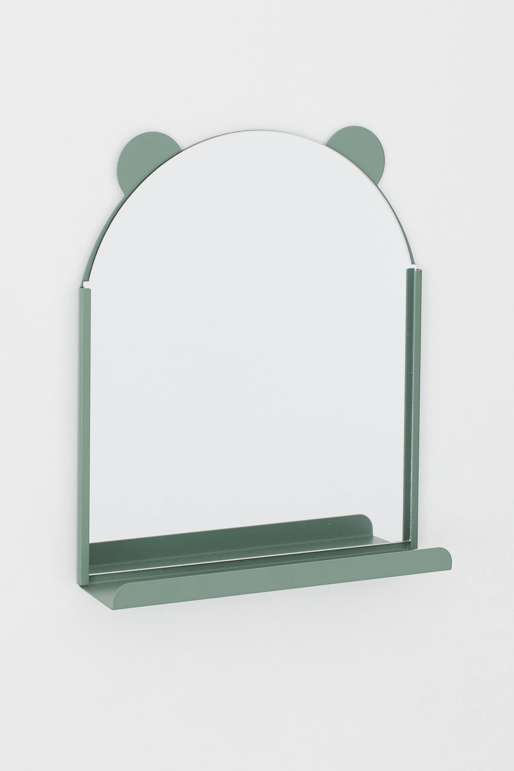Mirror with Shelf - Khaki green - Home All | H&M CA
