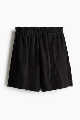 Fransiga paper bag-shorts