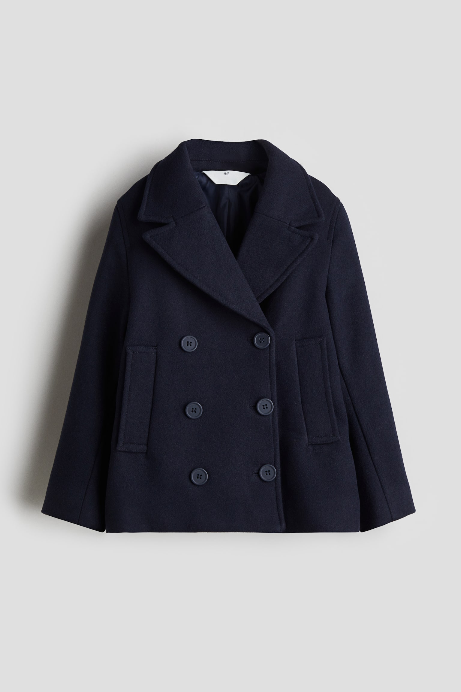 Pea coat - Navy blue - 1