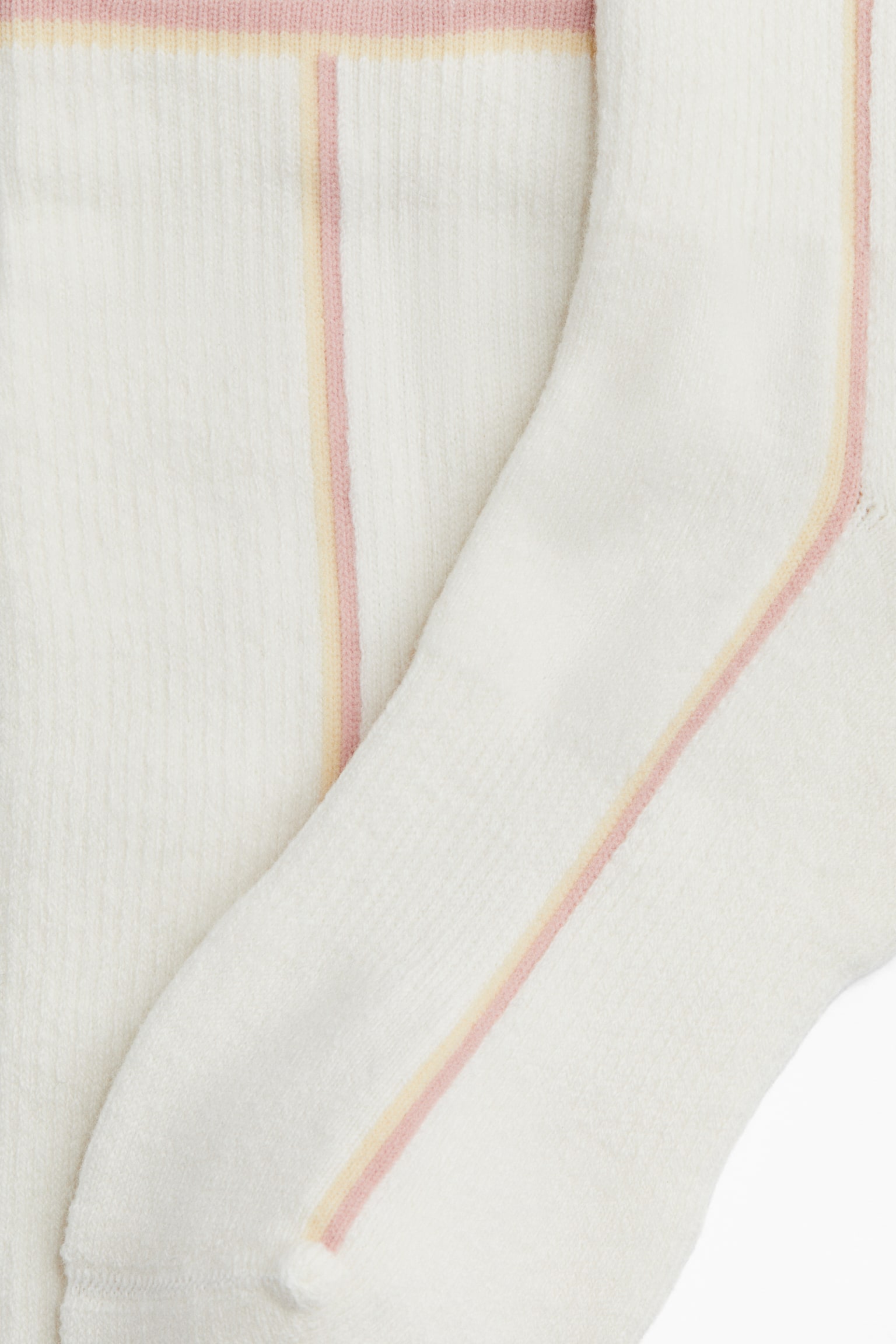 Ski socks - Blanco/Morado berenjena/Negro - 3