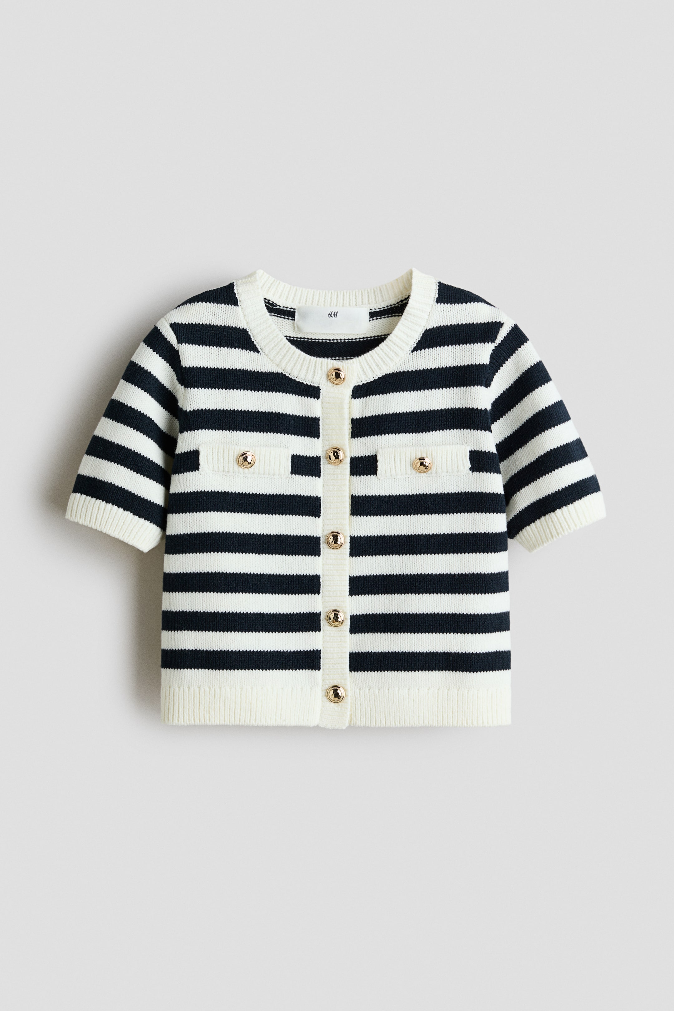 Short-Sleeved Cardigan