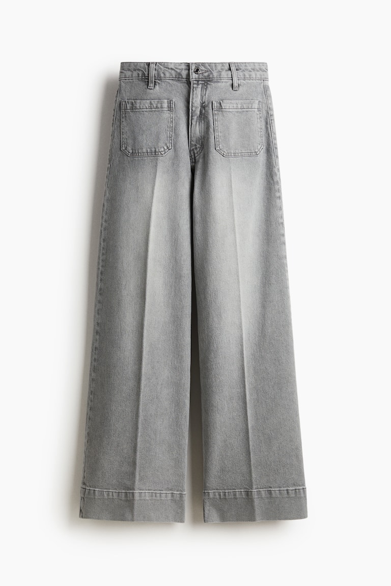 Wide High Jeans