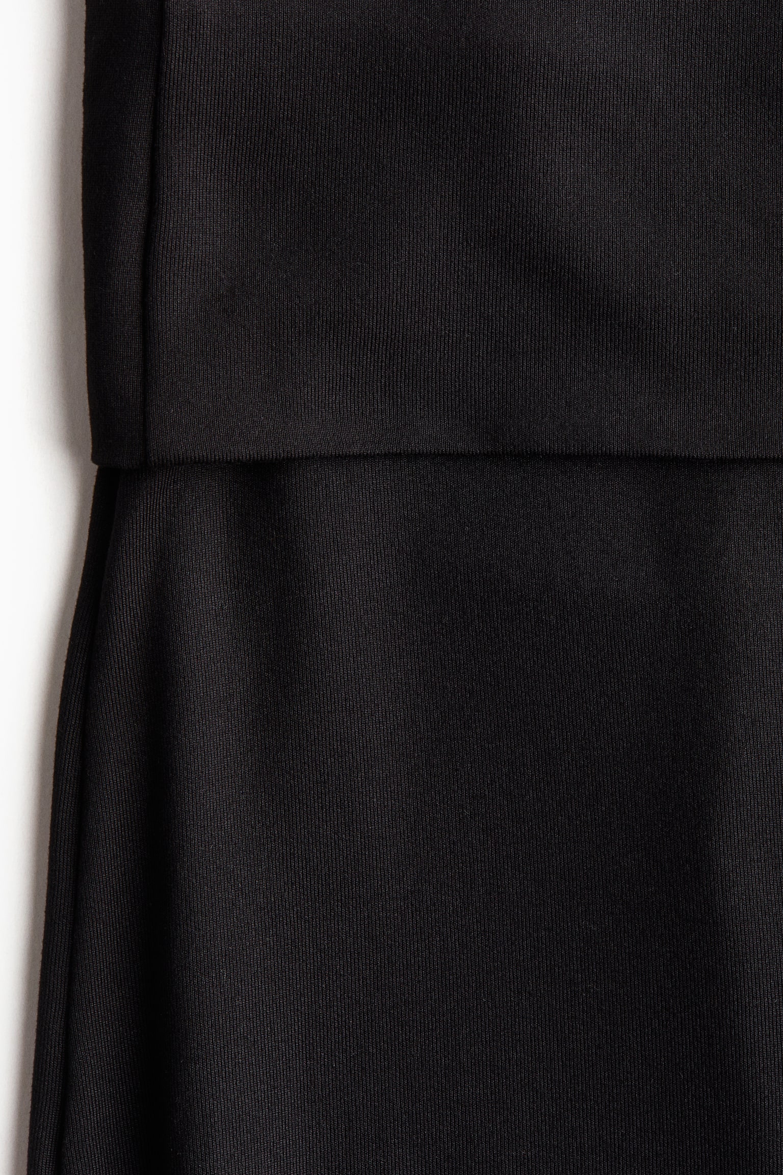 Flared yoga leggings with SoftMove™ - Black/Warm brown - 3