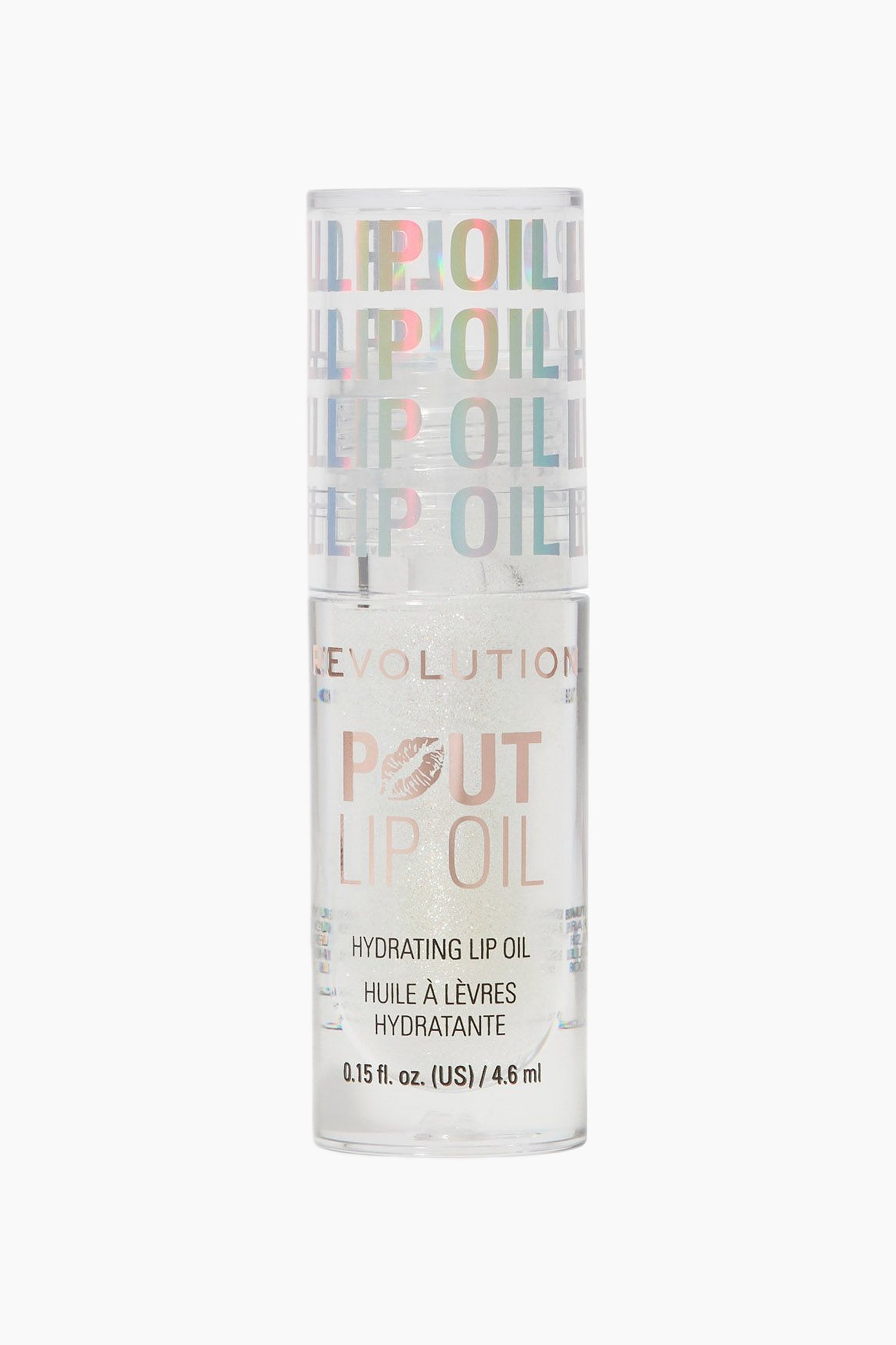 Revolution - Pout Lip Oil - Holographic Shimmer