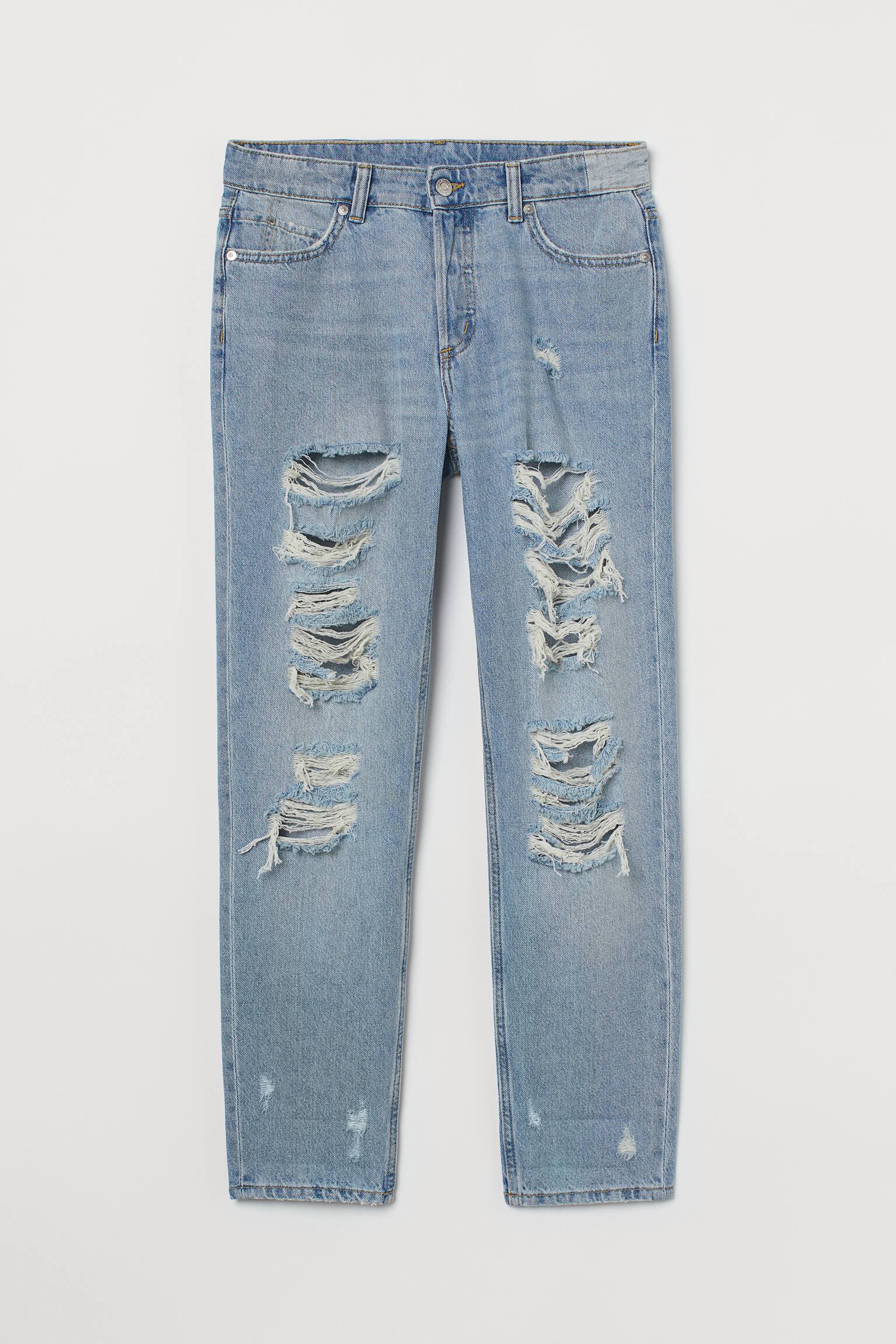 90s Boyfriend Fit Low Jeans - Denim blue - 1