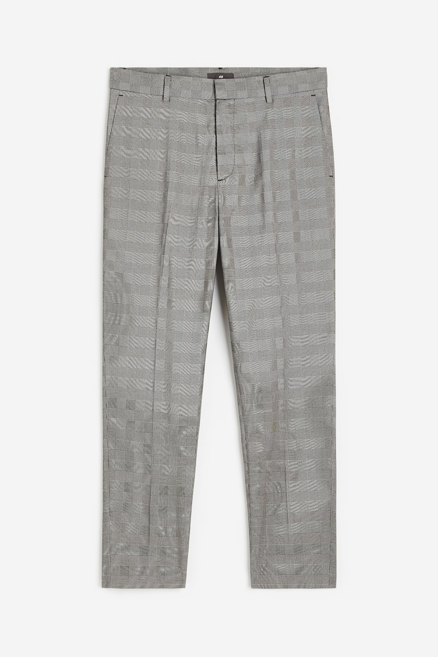 Slim Fit Suit trousers - Grey/Checked - 1