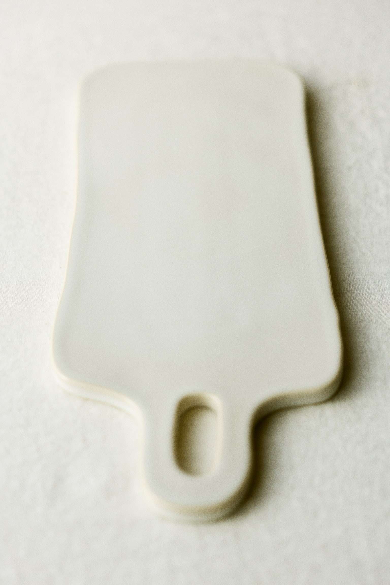 Grote keramieken serveerplank - Wit - 2