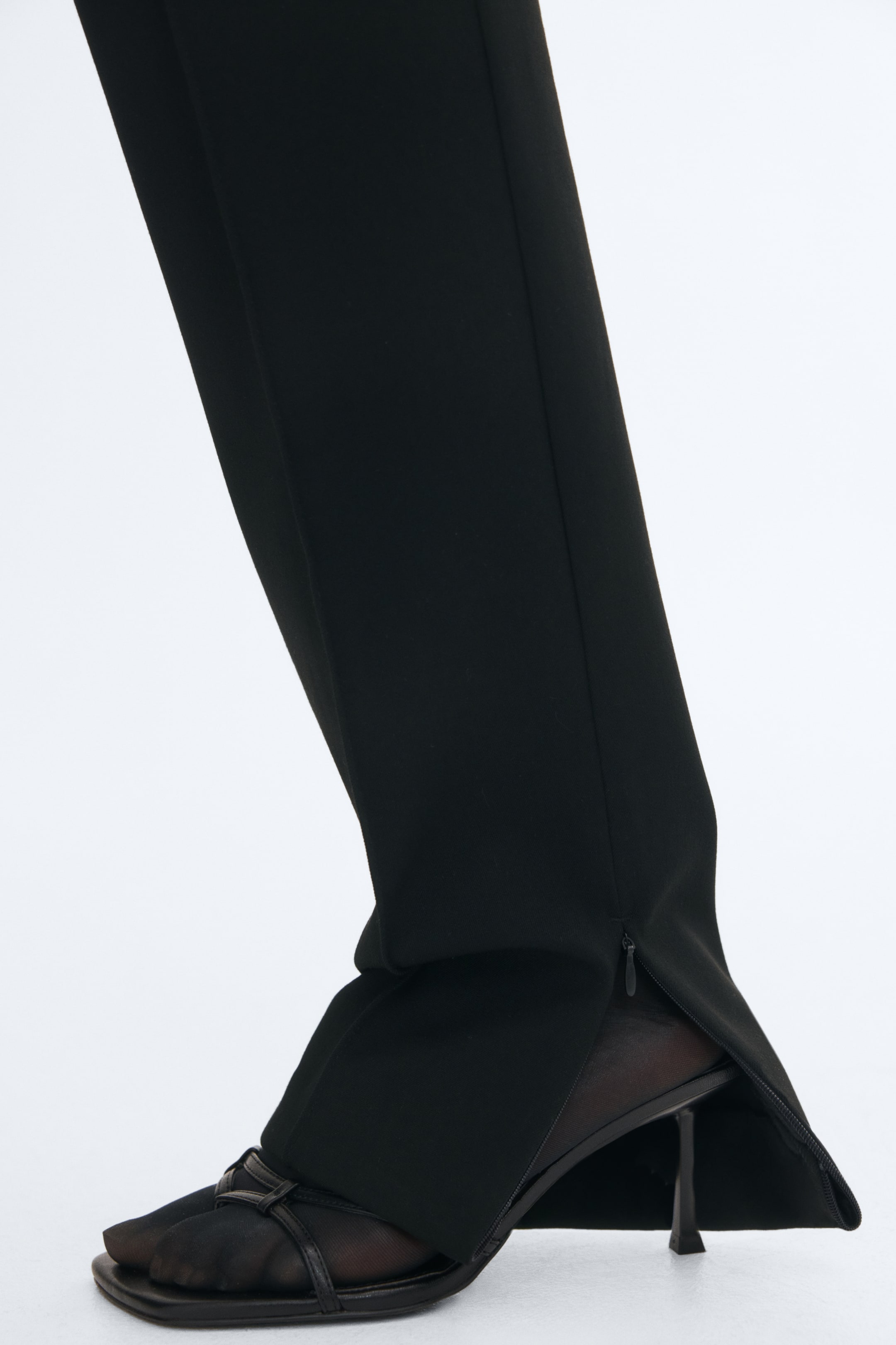 View larger image: Stiletto-heeled sandals - Black - Ladies | H&M 1
