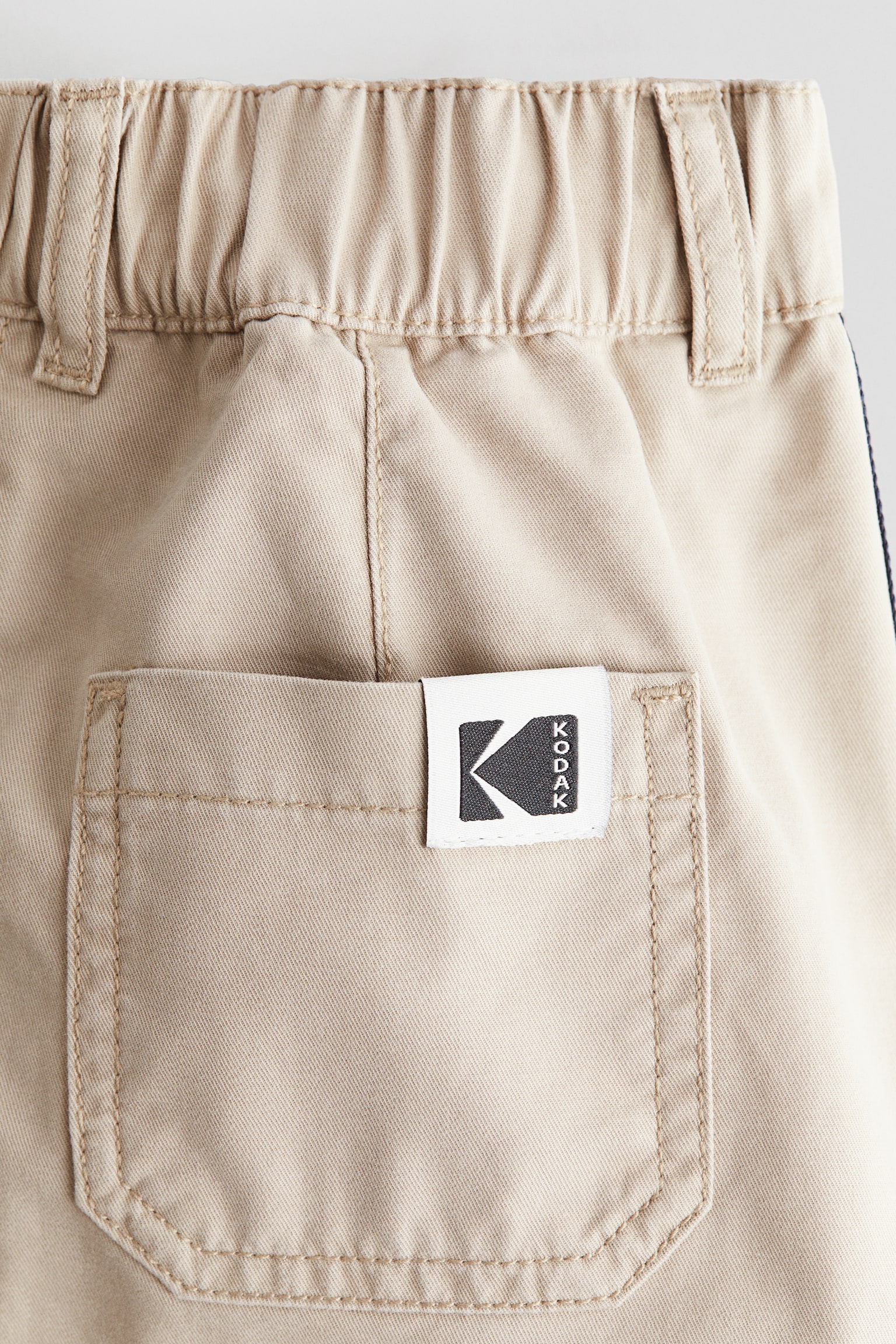 斜紋A字裙 - 米色/Kodak - 5