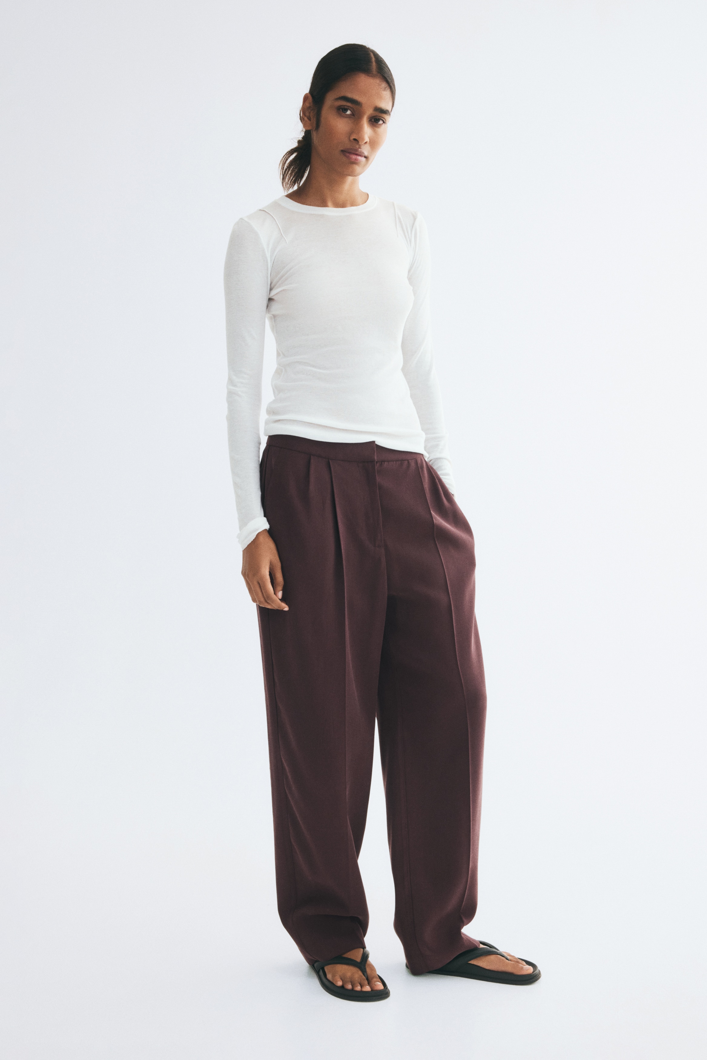 Dress Pants - Dark brown