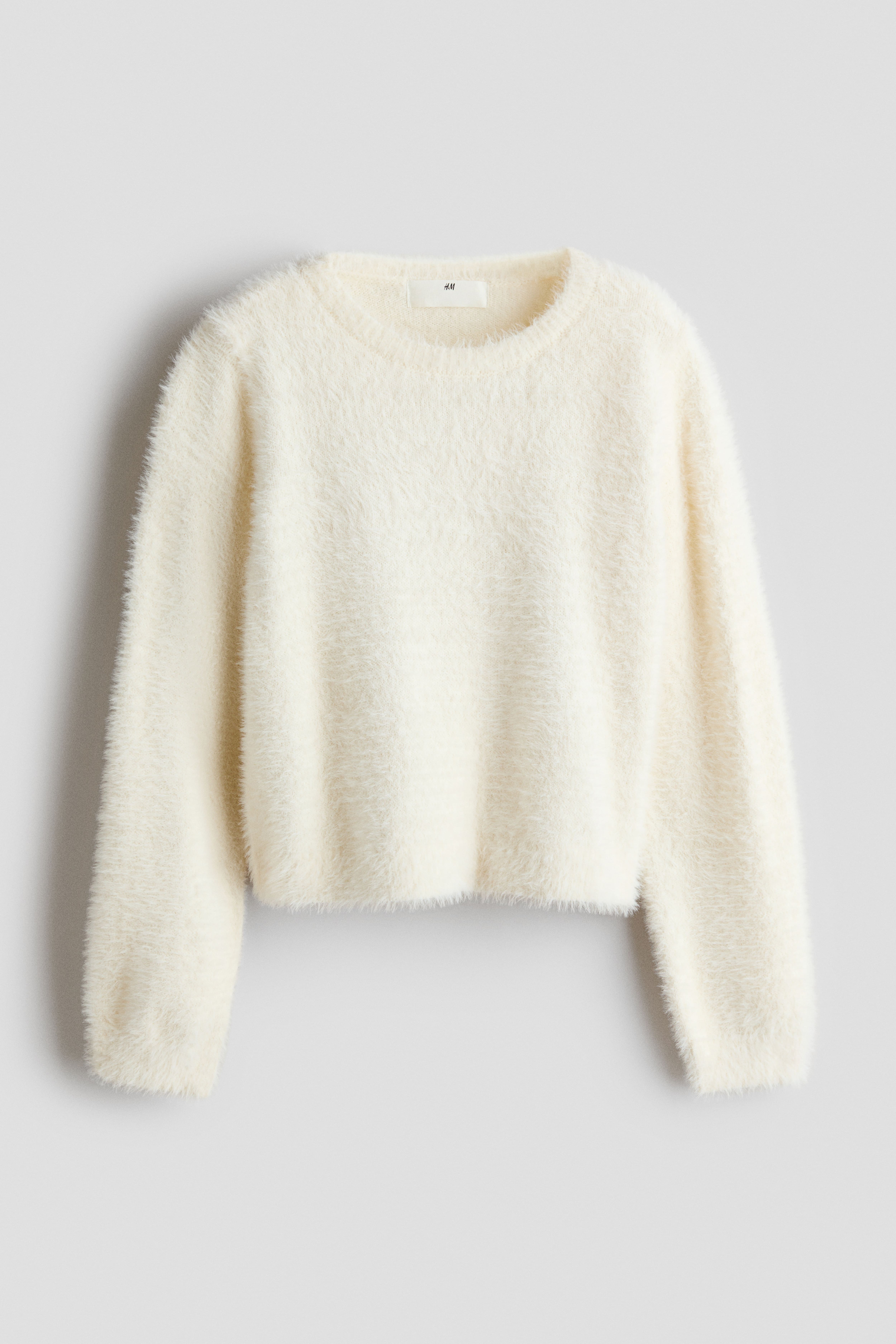 Fluffy-Knit Sweater