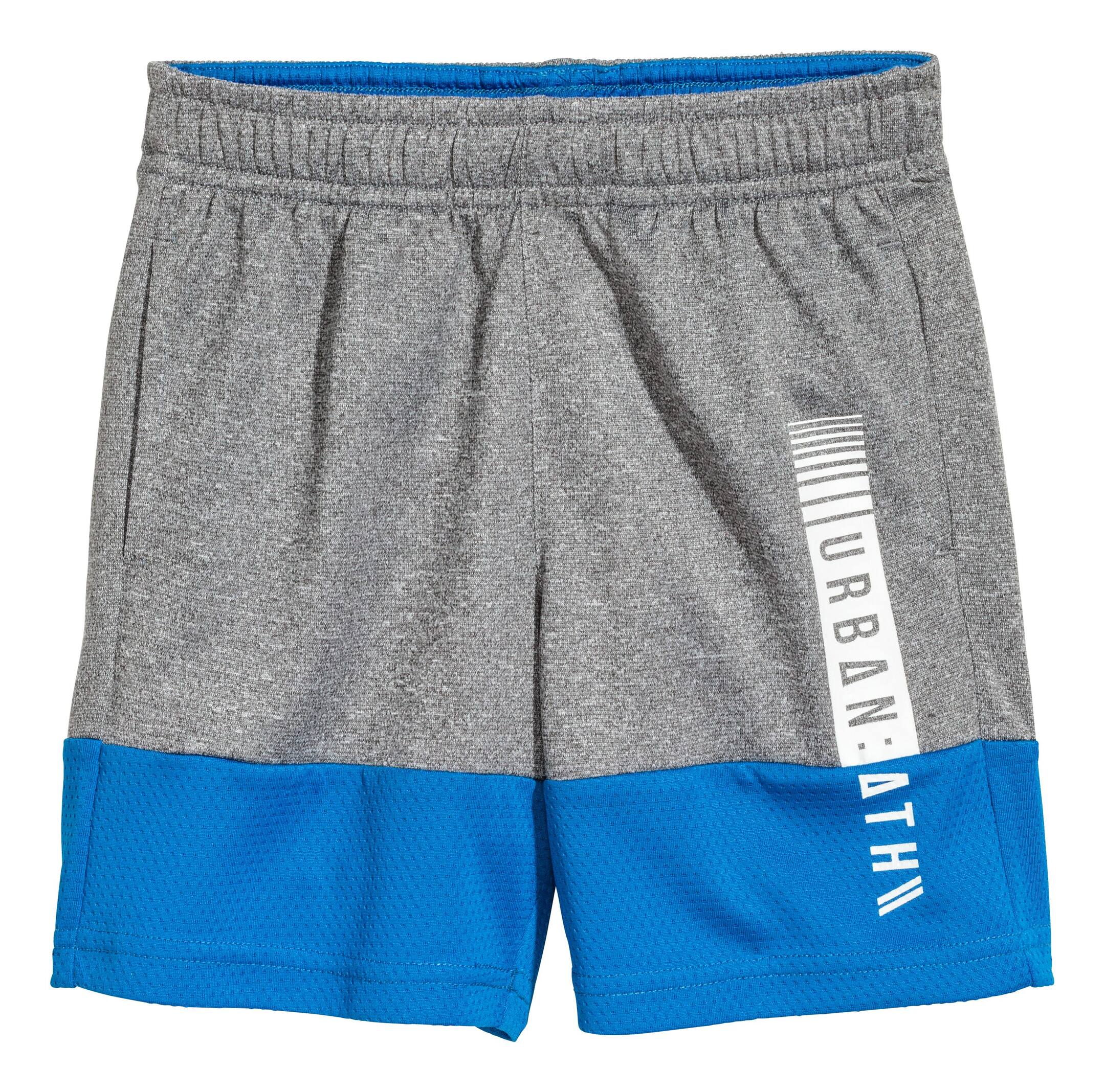 View larger image: Sports shorts - Dark grey/Blue - Kids | H&M GB 1