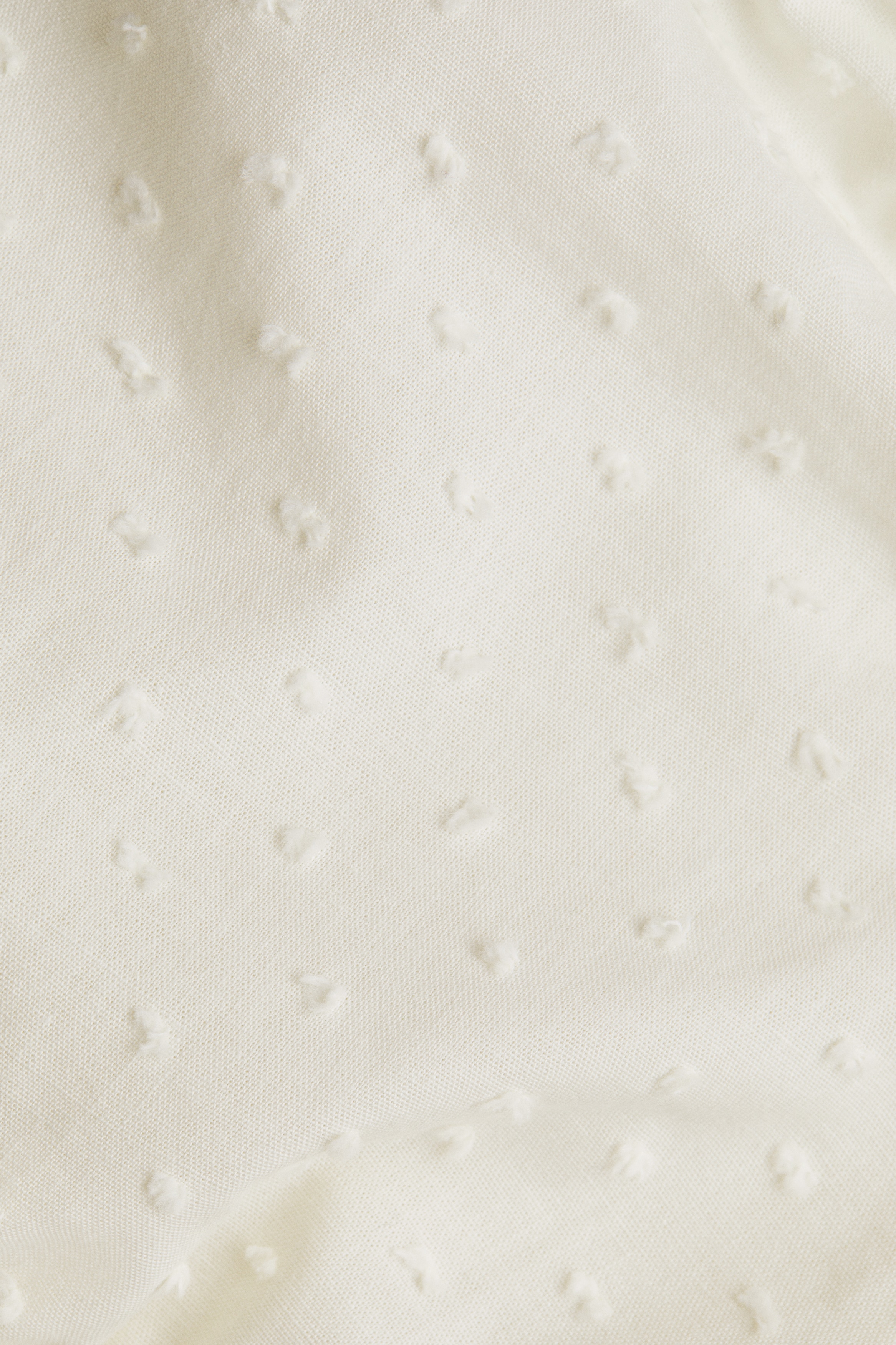 Smocked poplin dress