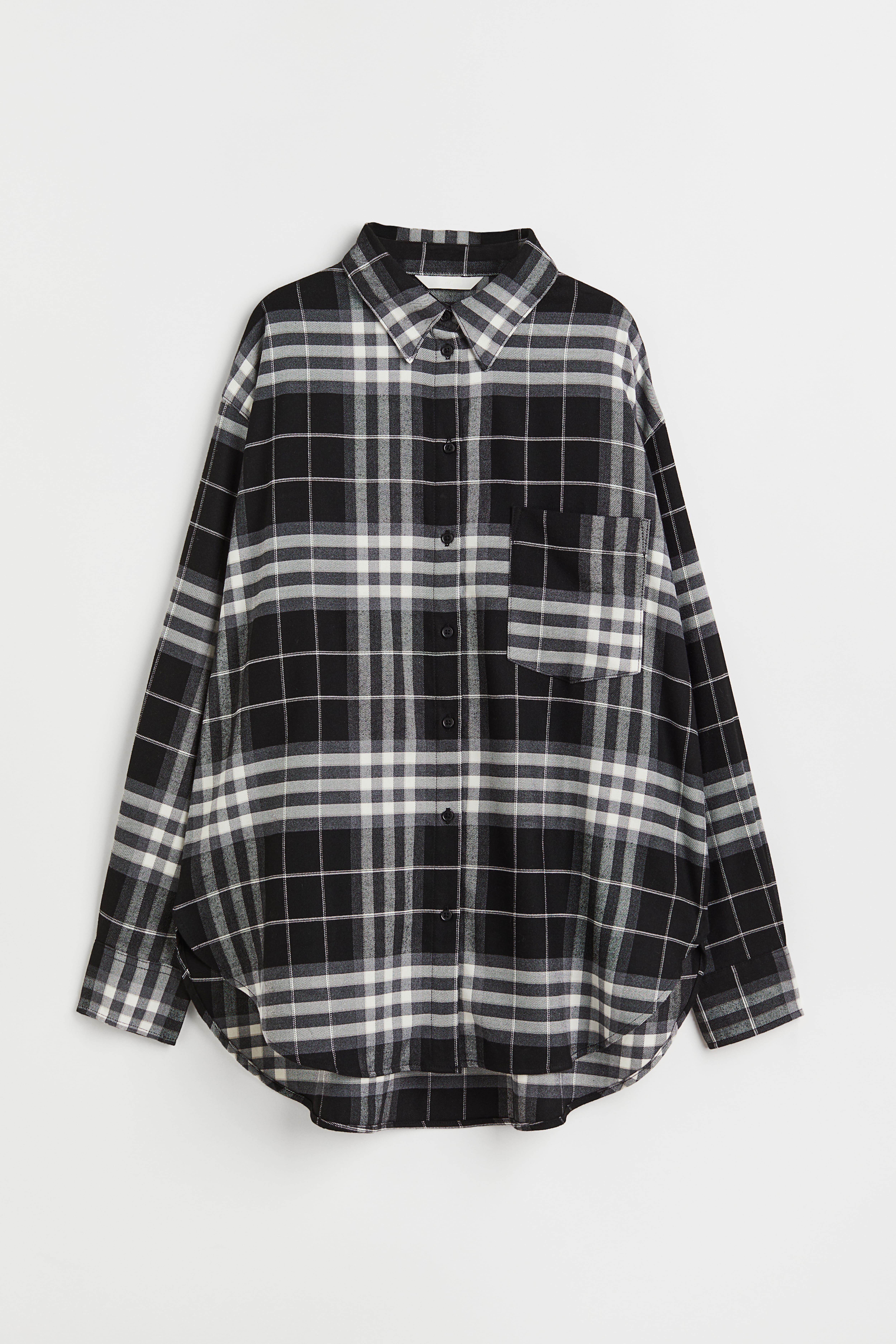 H and m plaid shirt best sale