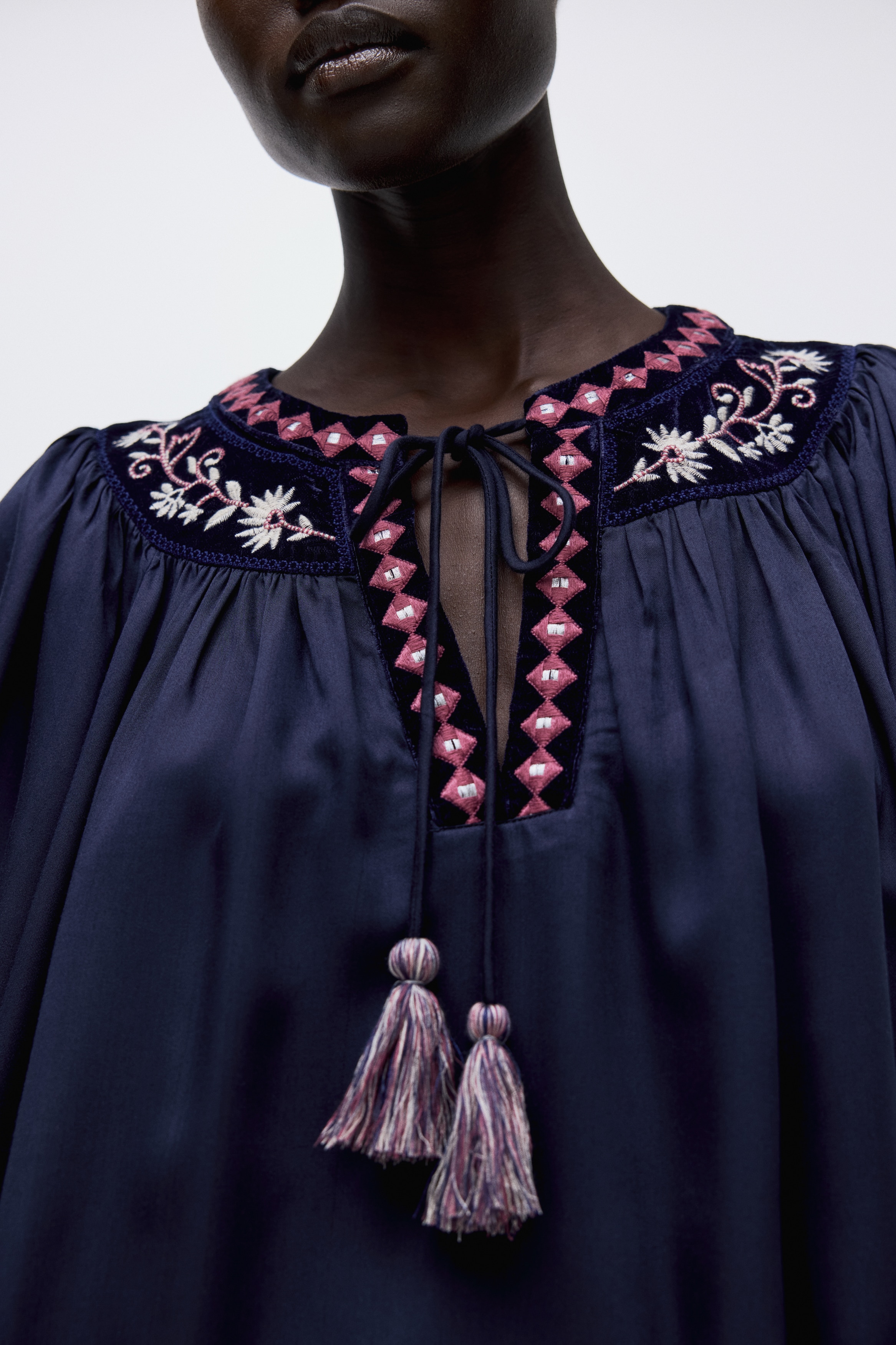 Embroidered blouse