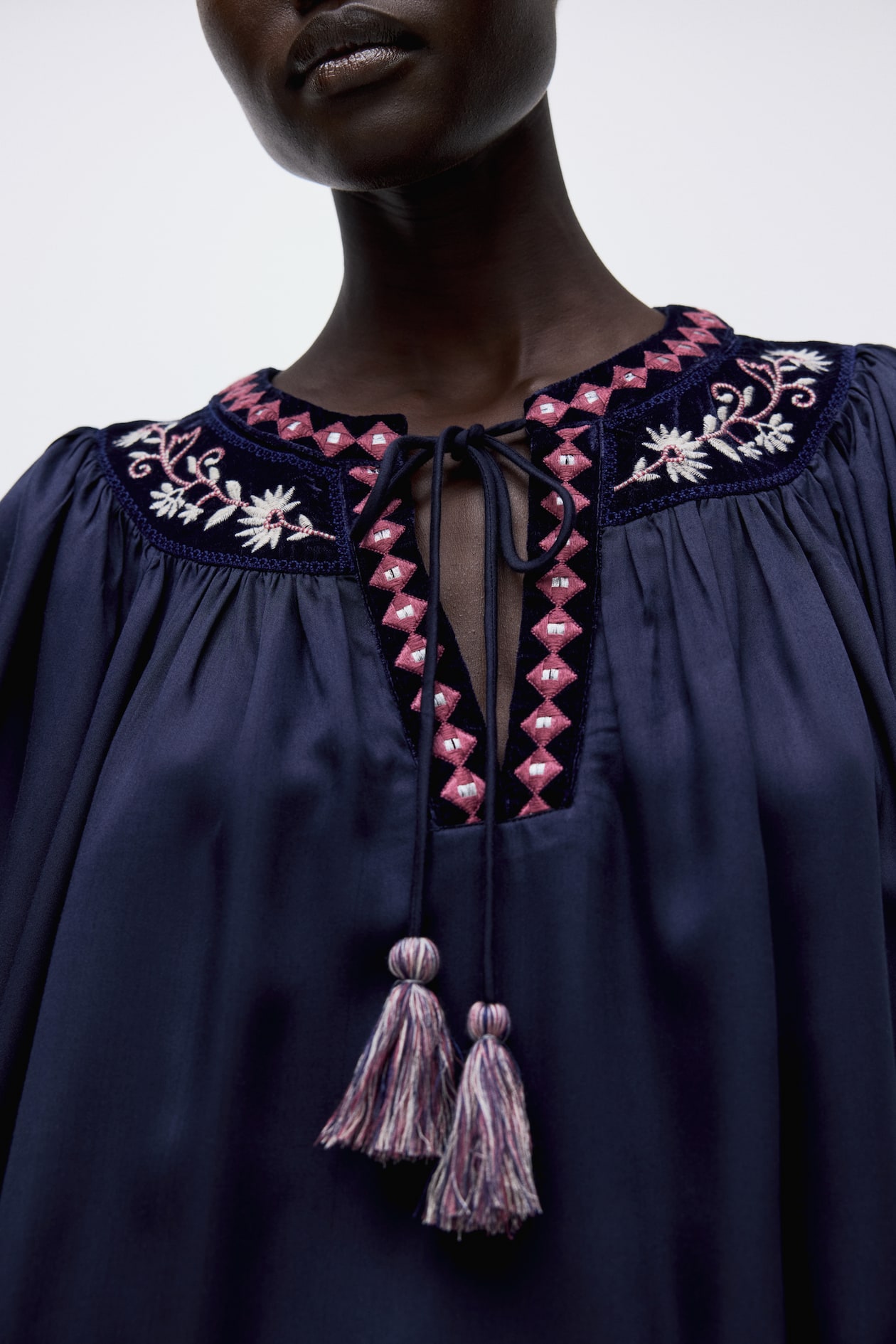 Embroidered Blouse - image 4